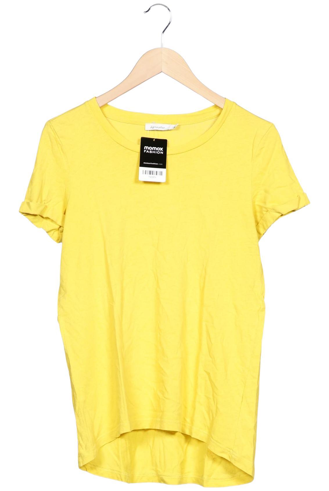 

hessnatur Damen T-Shirt, gelb, Gr. 36