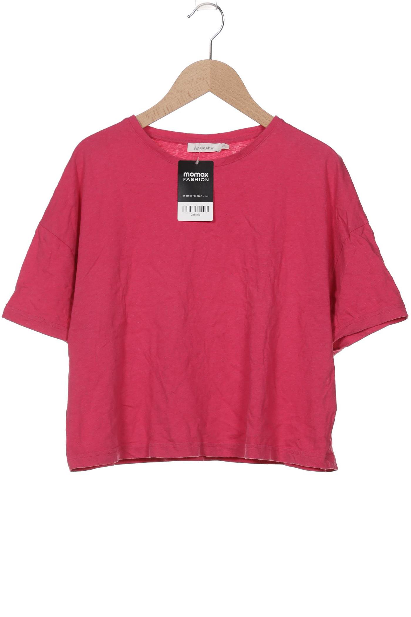

hessnatur Damen T-Shirt, pink, Gr. 40