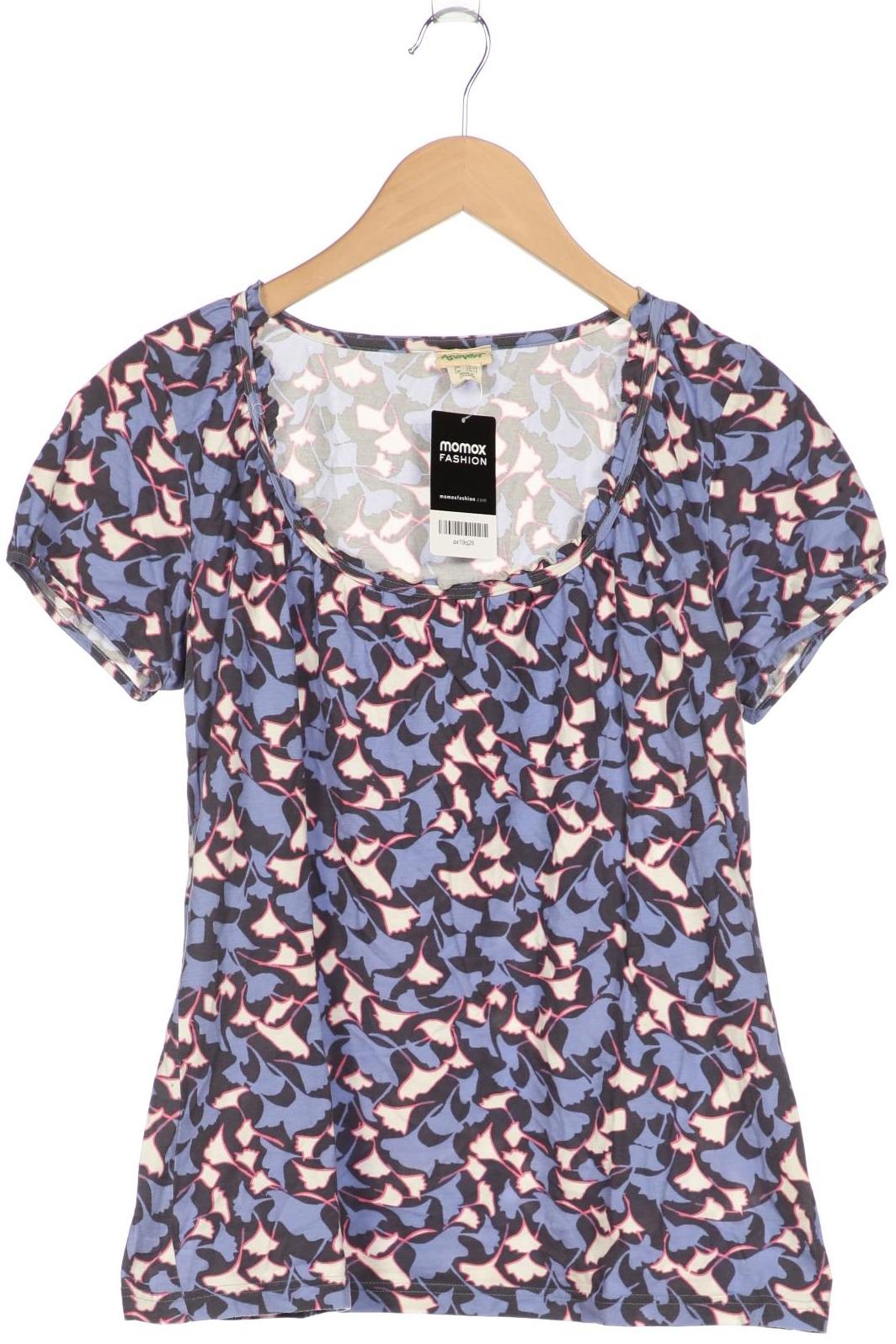 

hessnatur Damen T-Shirt, blau, Gr. 40