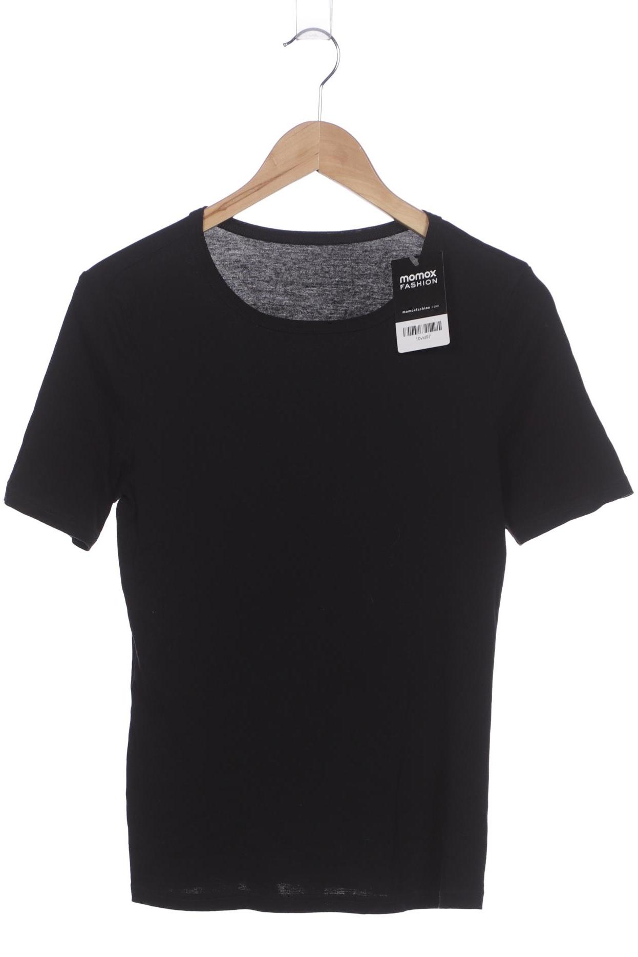 

hessnatur Damen T-Shirt, schwarz, Gr. 42