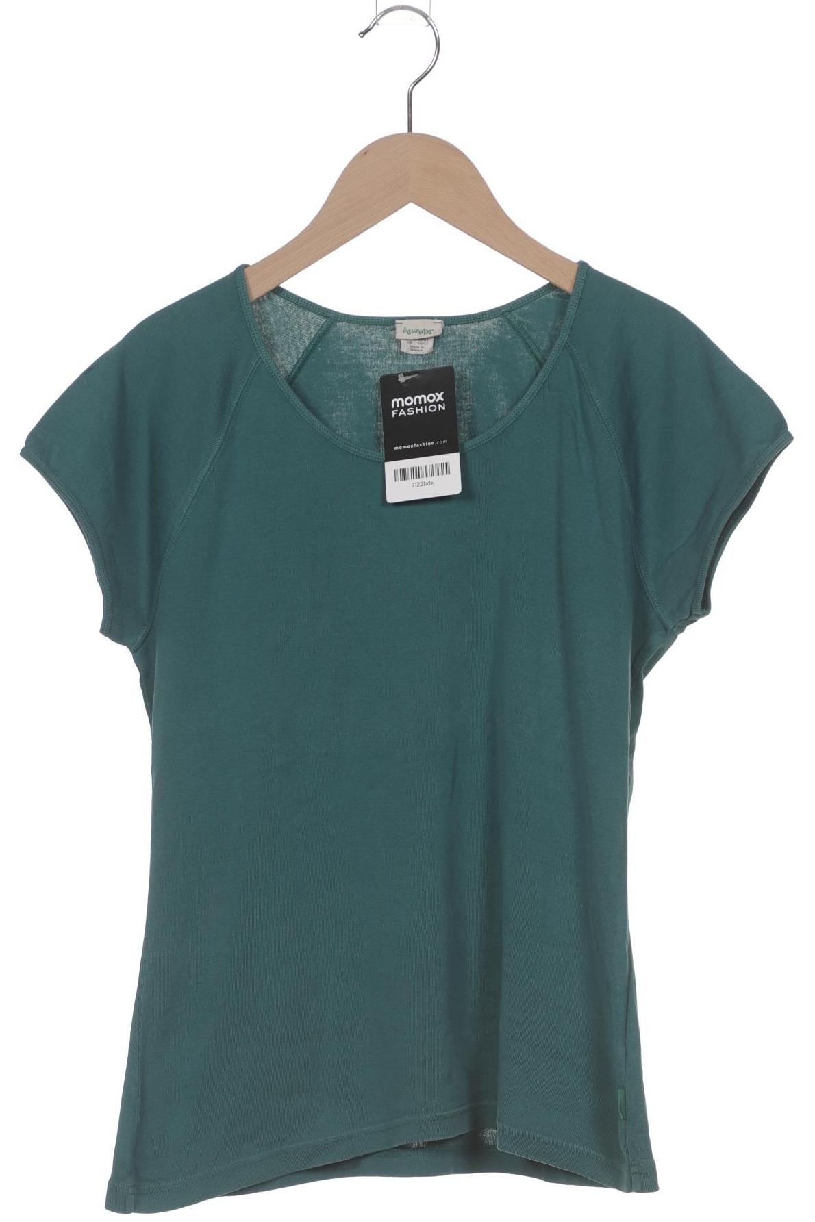 

hessnatur Damen T-Shirt, grün, Gr. 40
