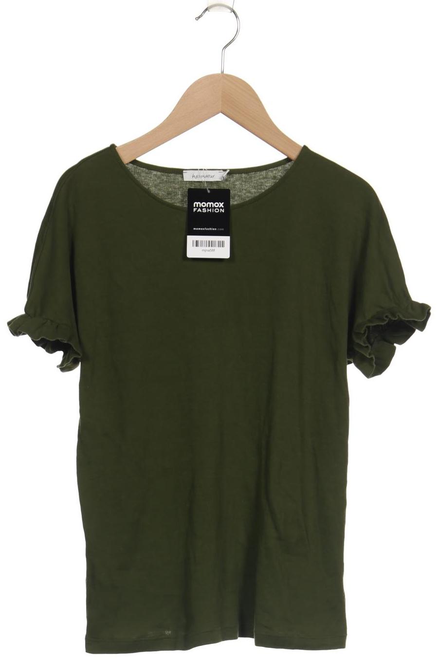 

hessnatur Damen T-Shirt, grün, Gr. 34