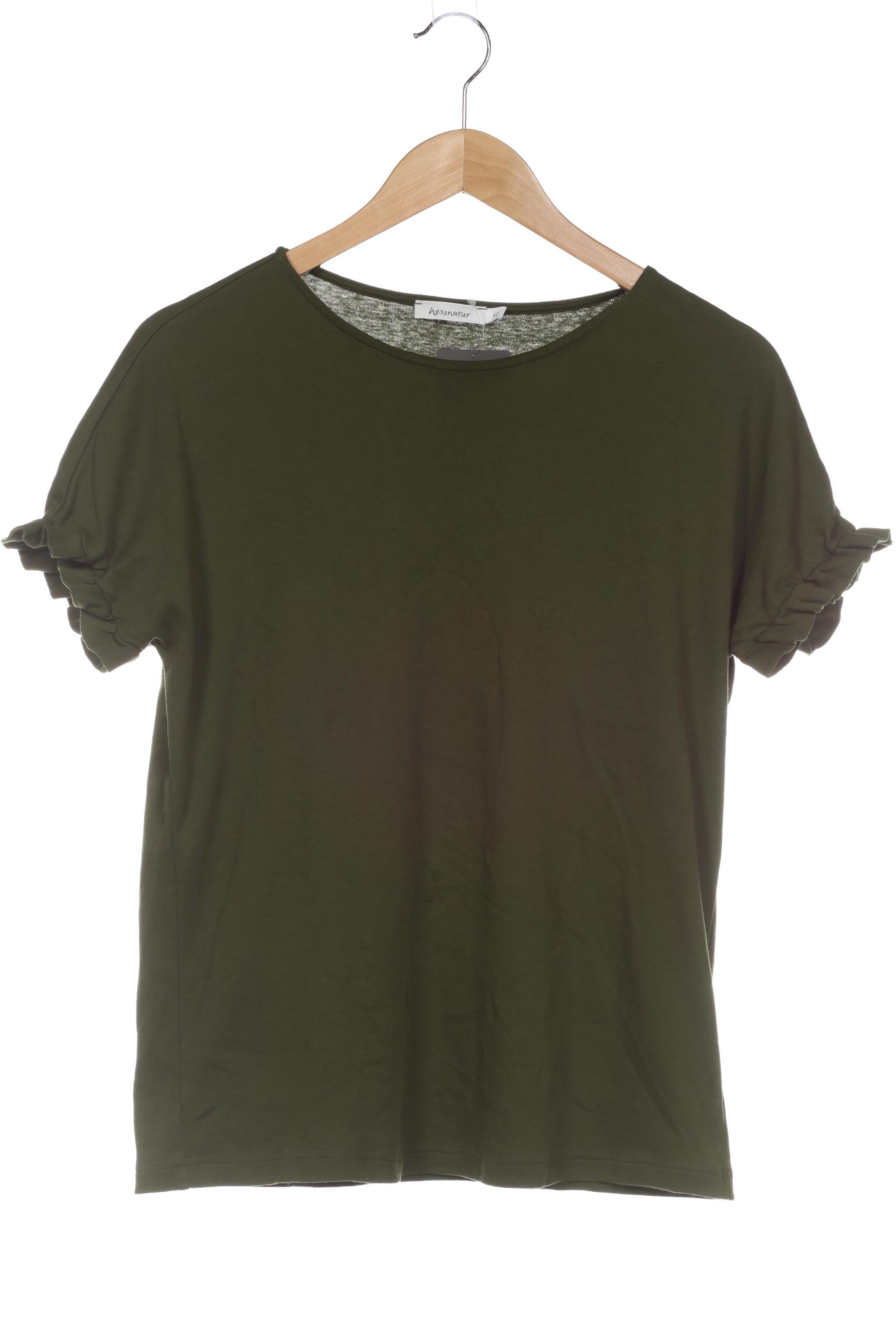 

hessnatur Damen T-Shirt, grün, Gr. 42