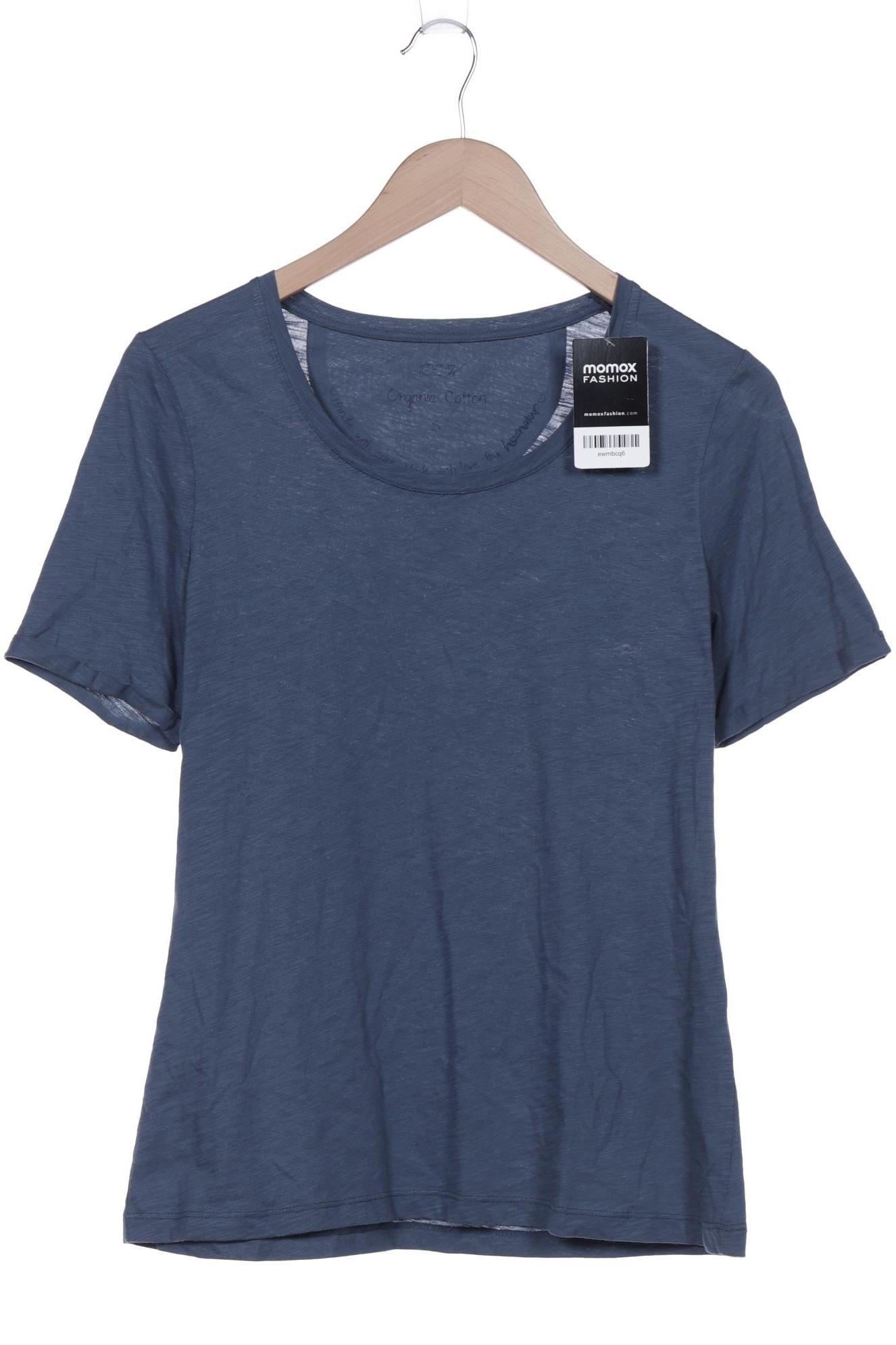 

hessnatur Damen T-Shirt, türkis, Gr. 36