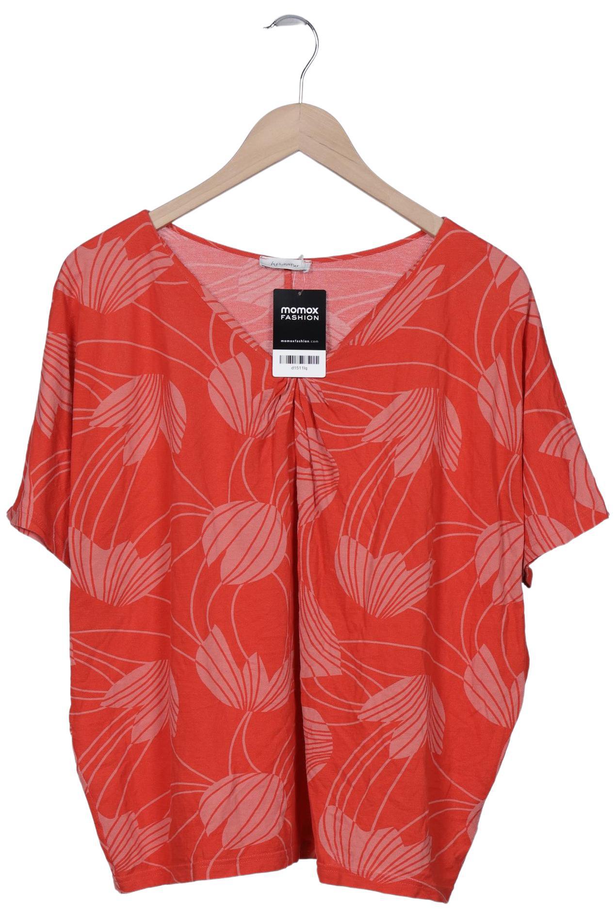 

hessnatur Damen T-Shirt, orange, Gr. 52