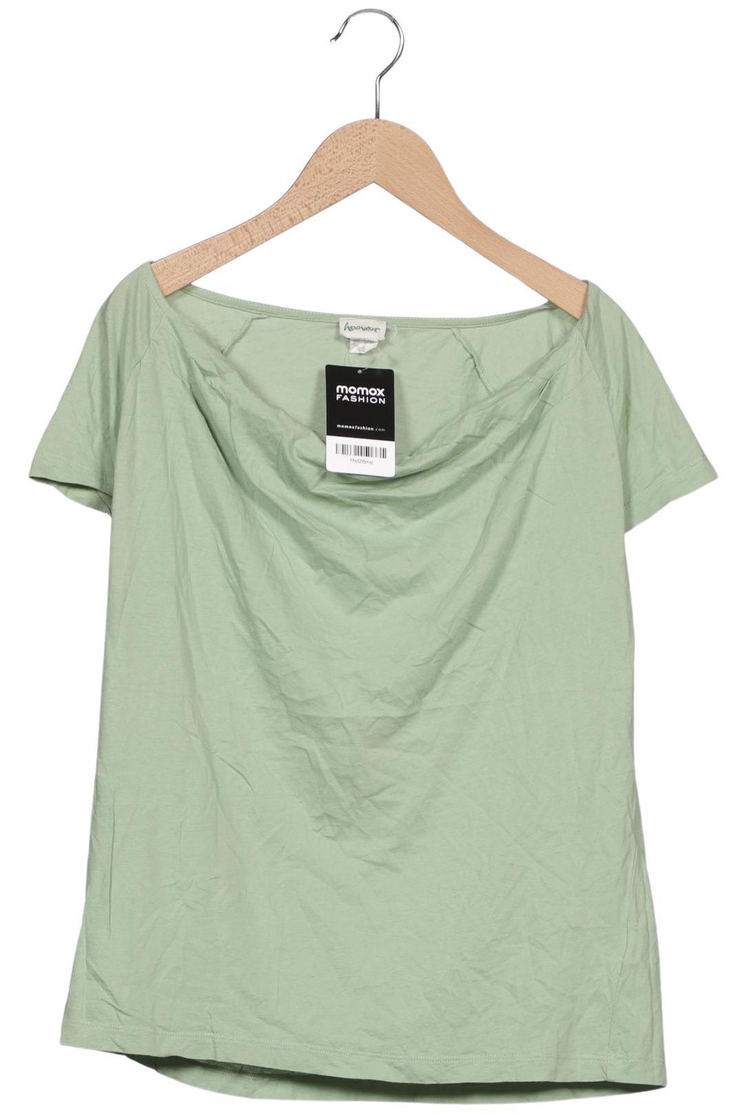 

hessnatur Damen T-Shirt, grün, Gr. 36