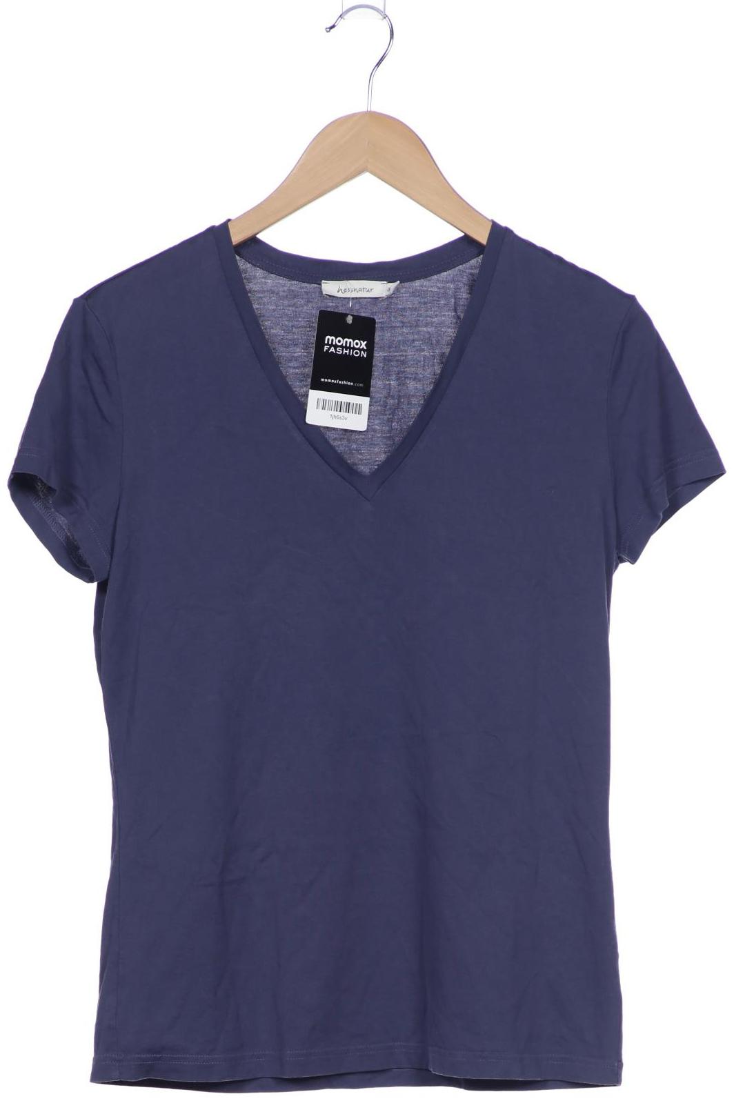 

hessnatur Damen T-Shirt, marineblau, Gr. 38