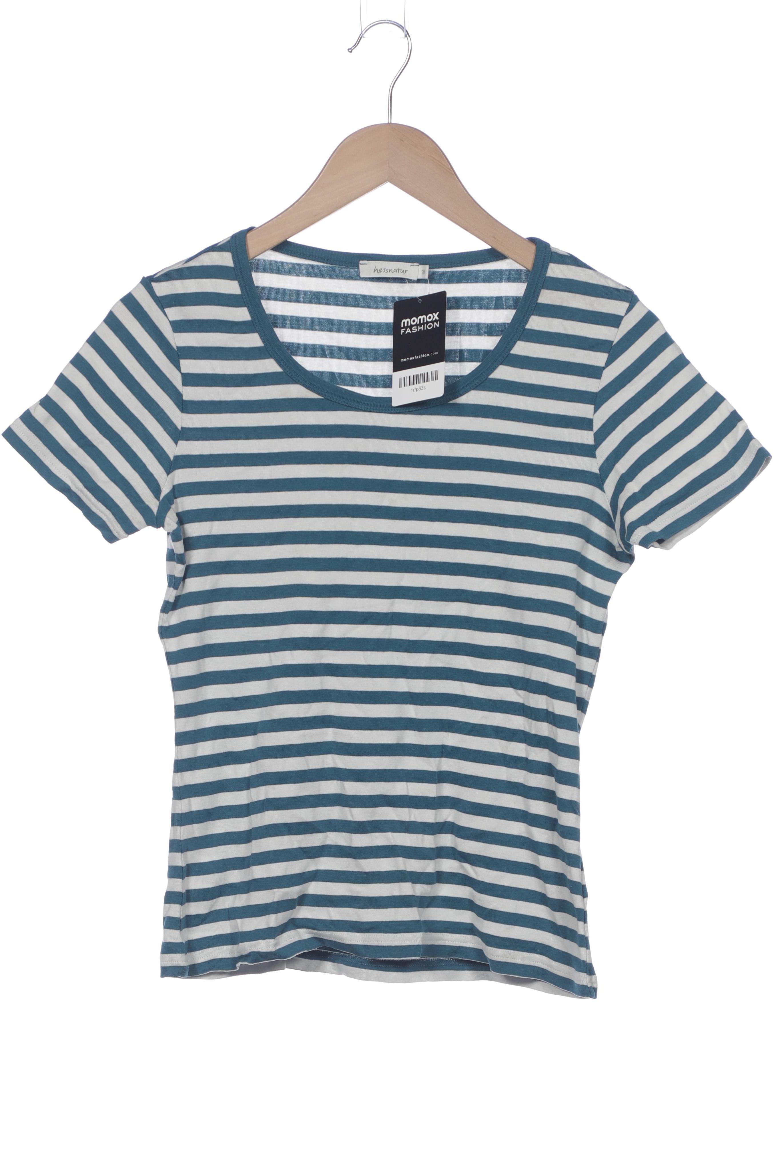 

hessnatur Damen T-Shirt, türkis, Gr. 38