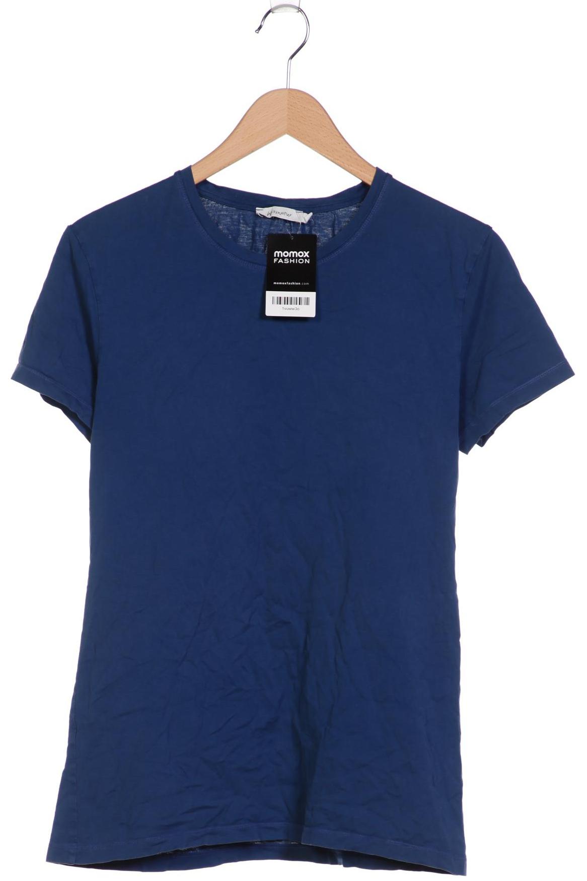 

hessnatur Damen T-Shirt, blau, Gr. 48