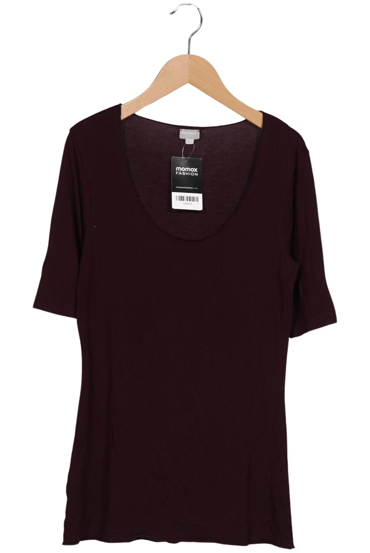 

hessnatur Damen T-Shirt, bordeaux, Gr. 38