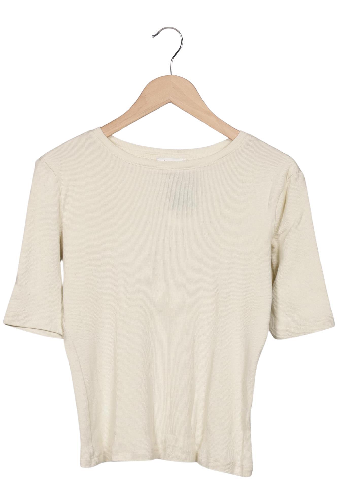 

hessnatur Damen T-Shirt, cremeweiß, Gr. 40