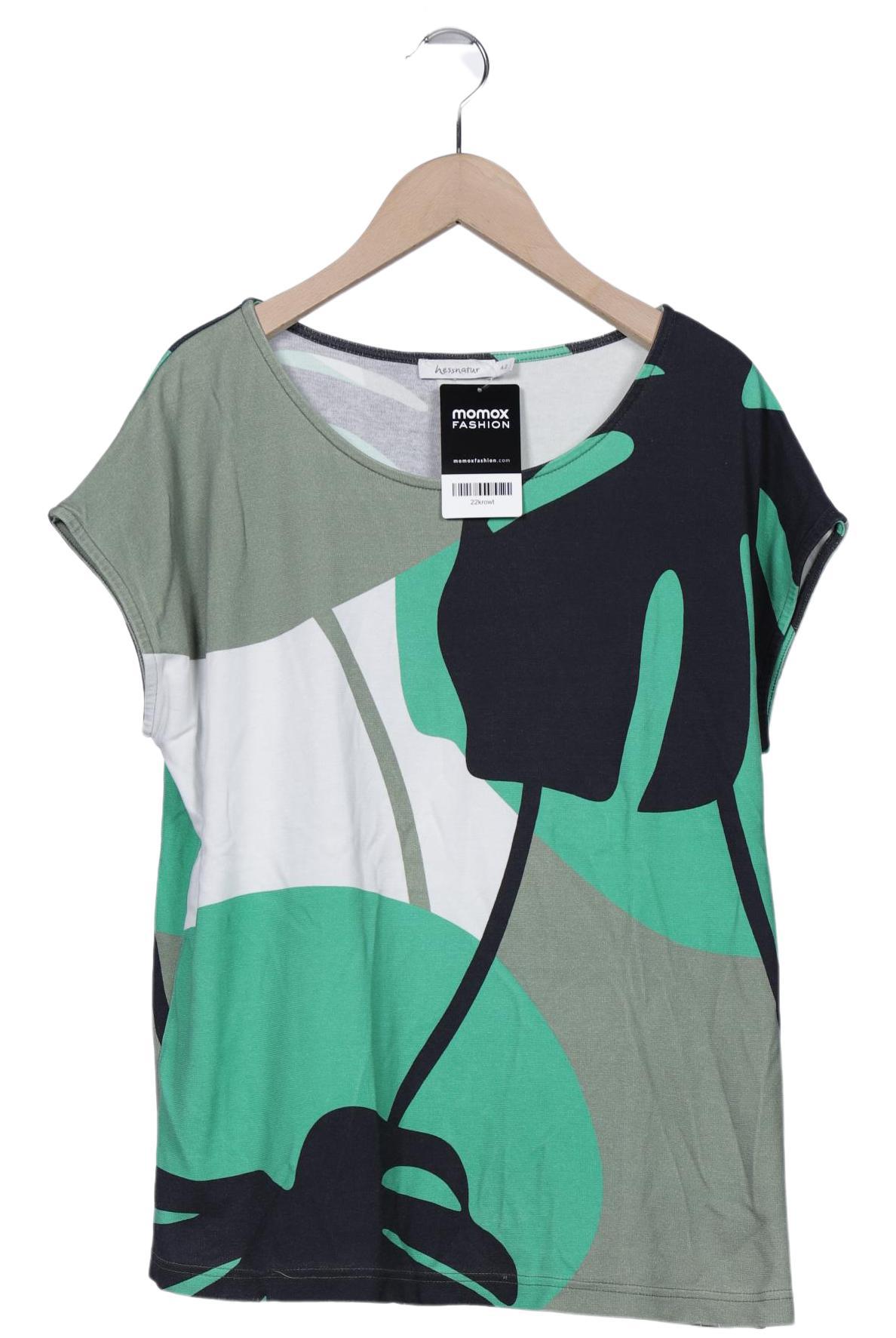 

hessnatur Damen T-Shirt, grün, Gr. 42