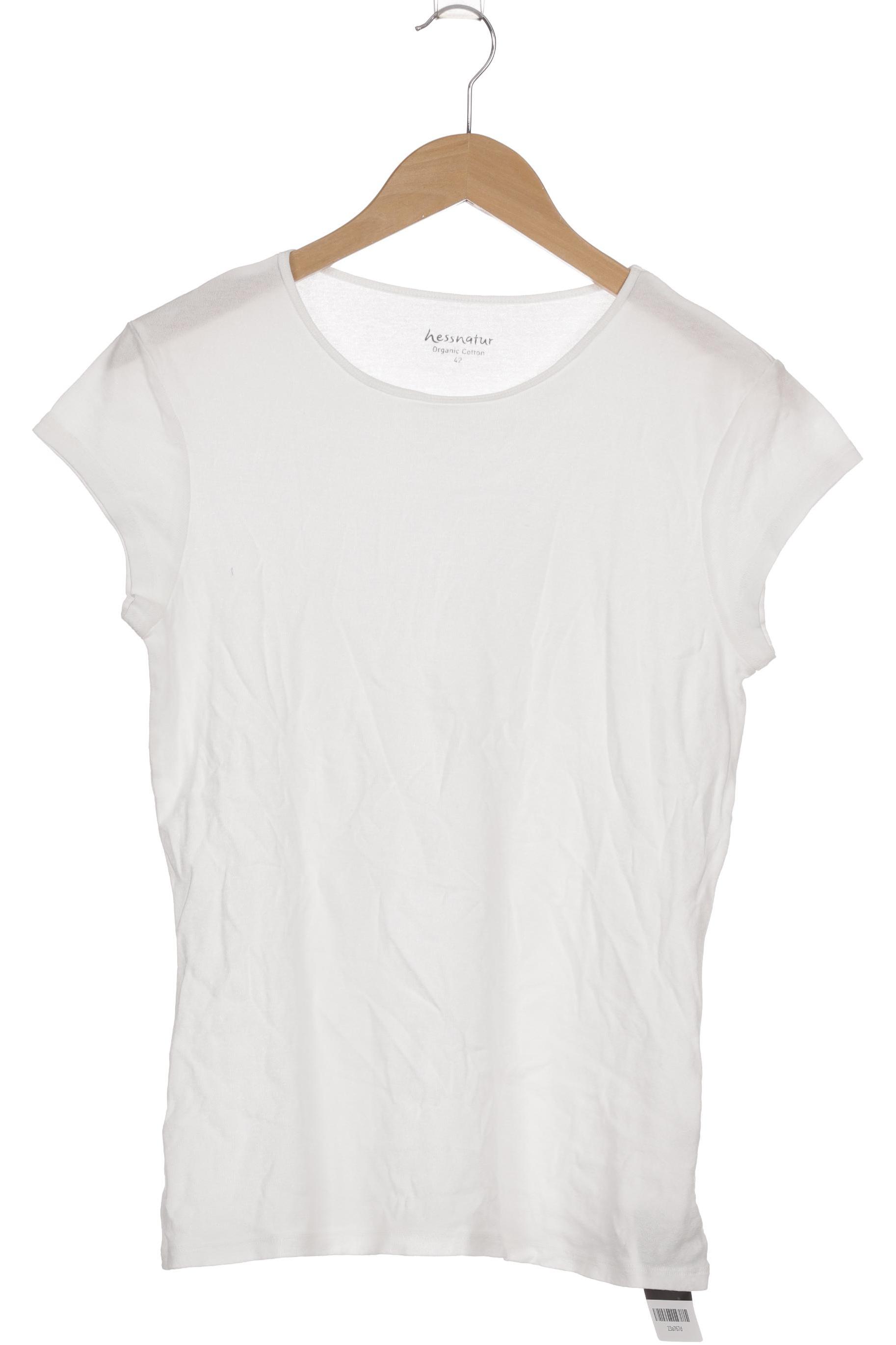 

hessnatur Damen T-Shirt, weiß, Gr. 42