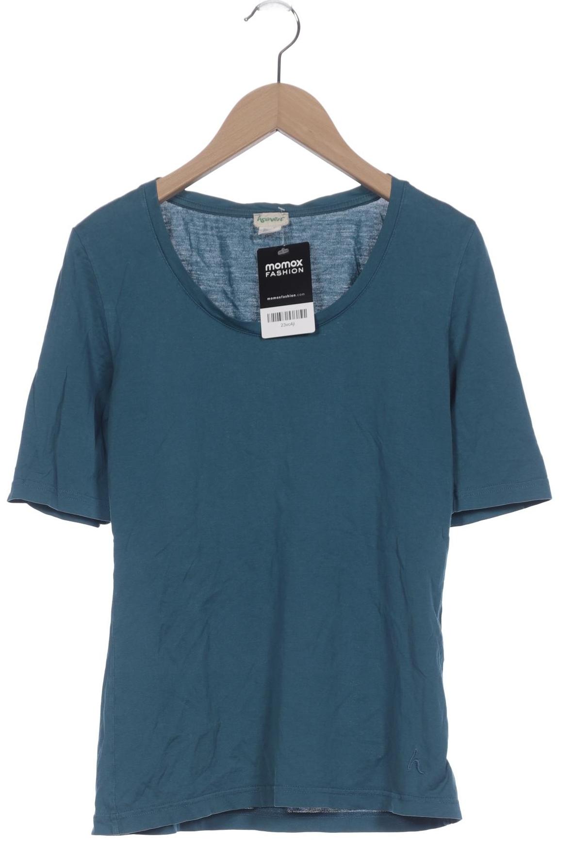 

hessnatur Damen T-Shirt, blau, Gr. 34