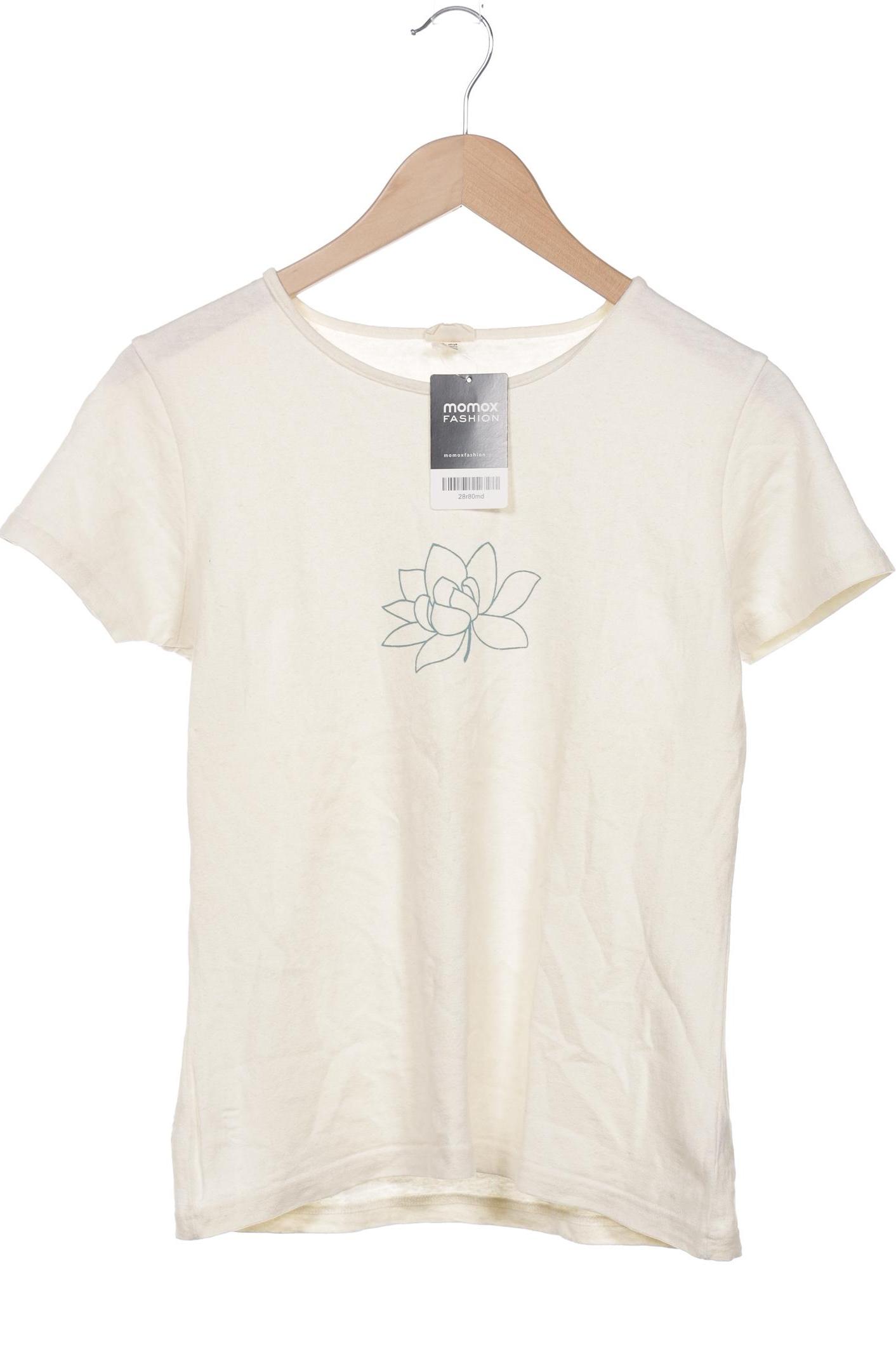 

hessnatur Damen T-Shirt, cremeweiß, Gr. 36