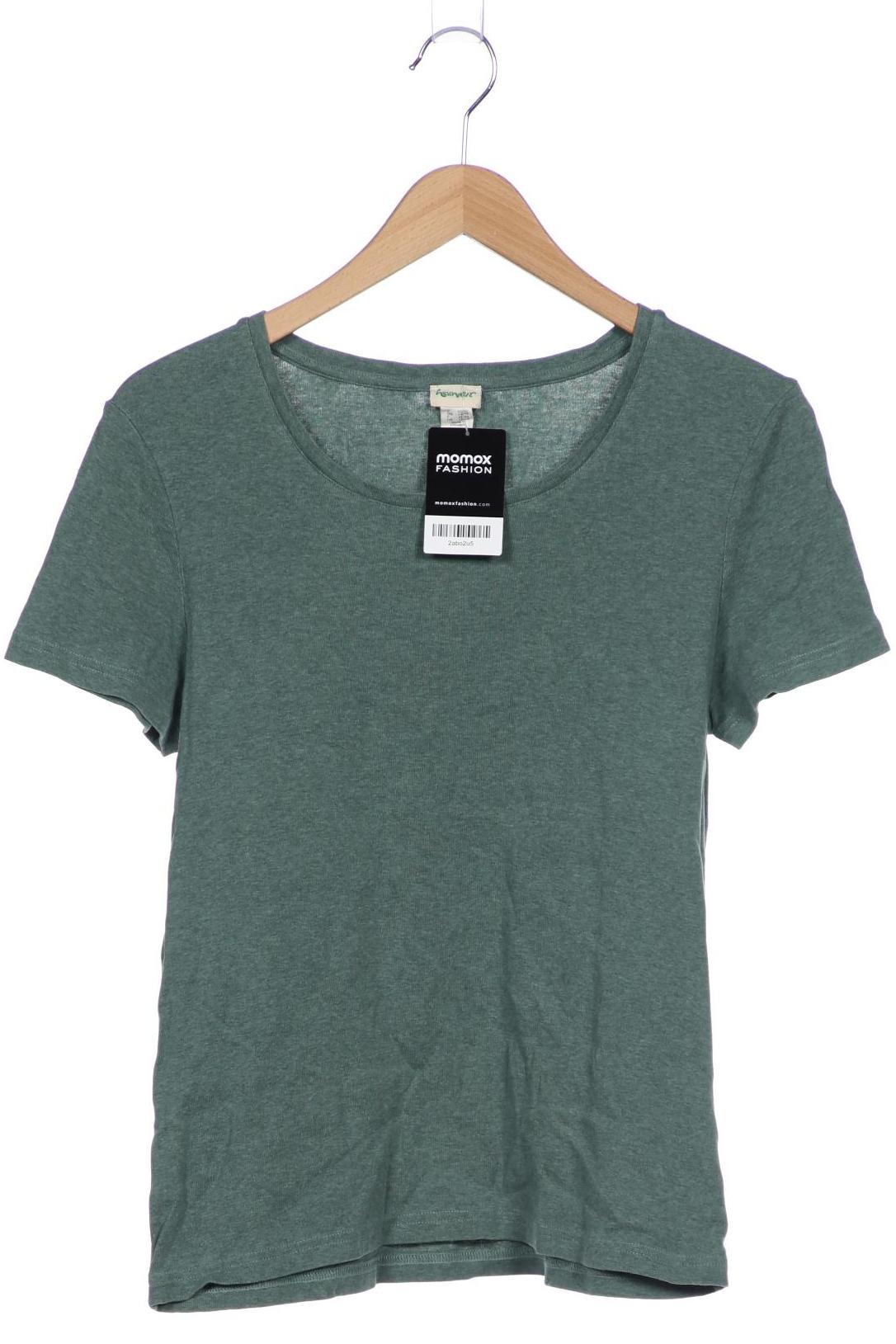 

hessnatur Damen T-Shirt, grün, Gr. 40