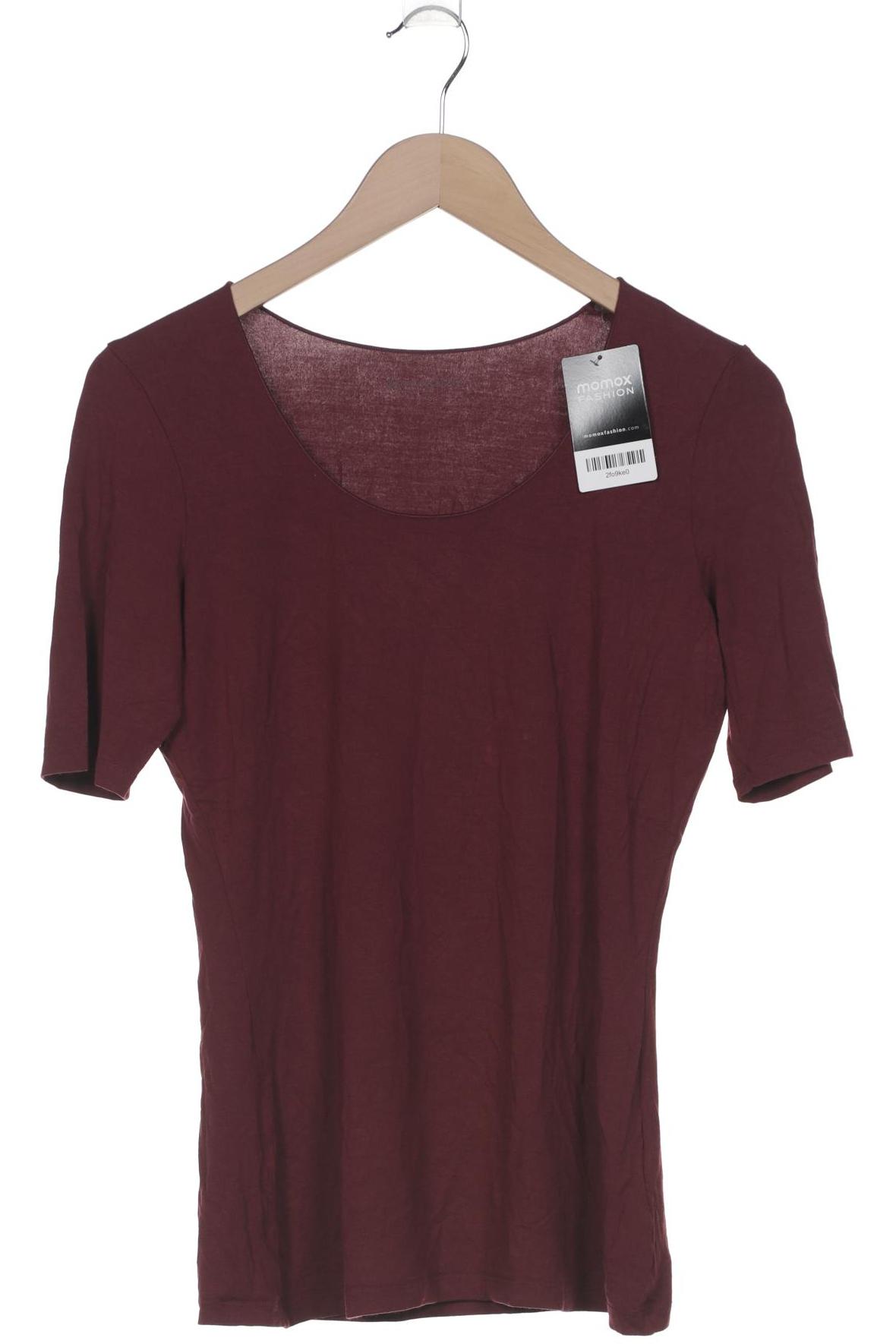 

hessnatur Damen T-Shirt, bordeaux, Gr. 40