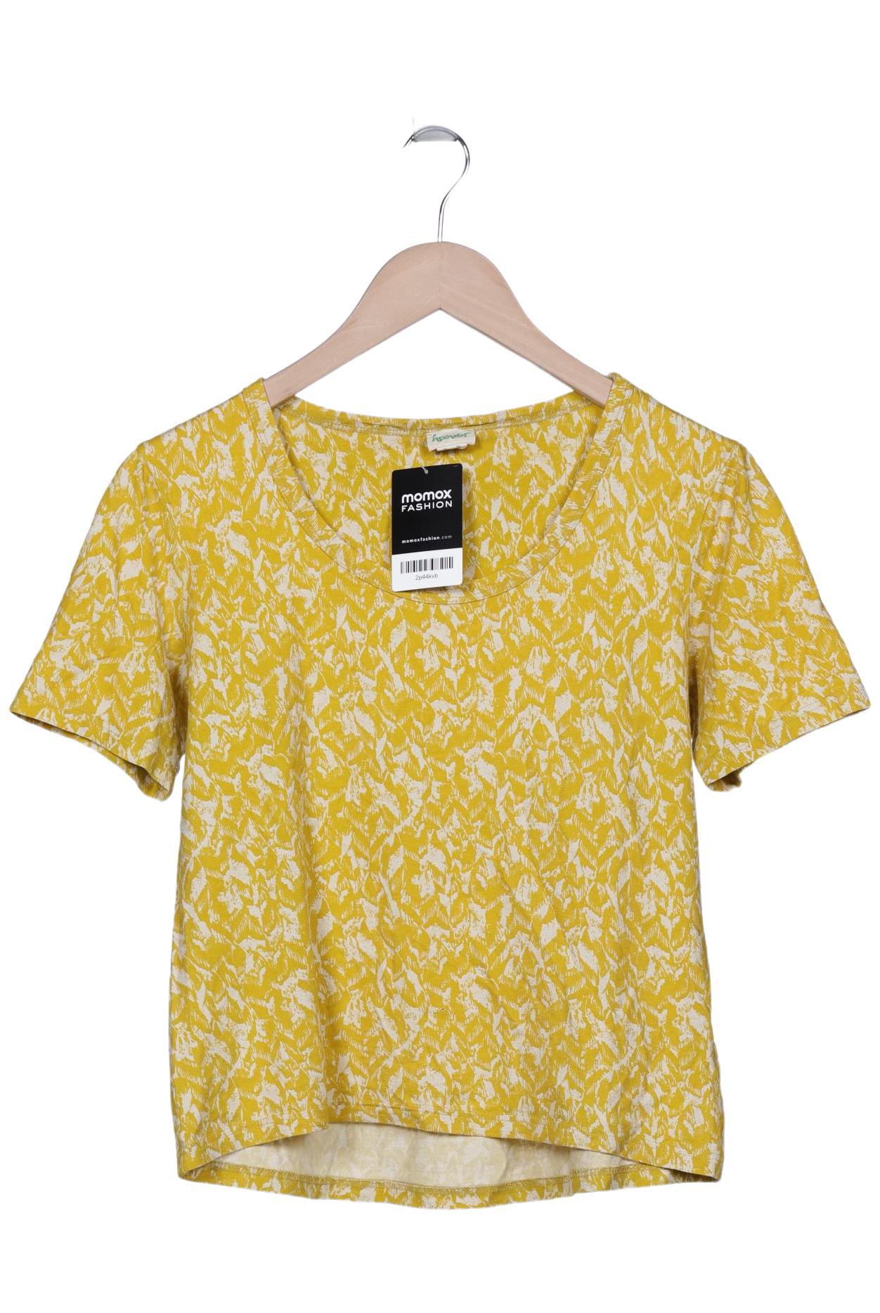 

hessnatur Damen T-Shirt, gelb, Gr. 34