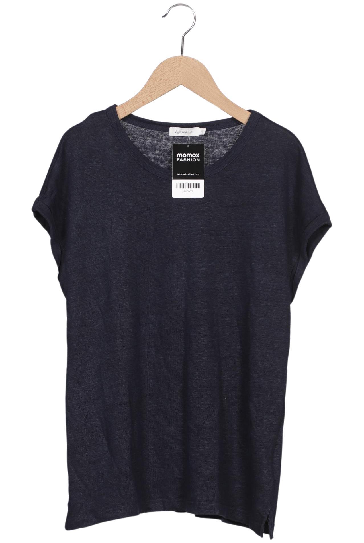 

hessnatur Damen T-Shirt, marineblau, Gr. 42