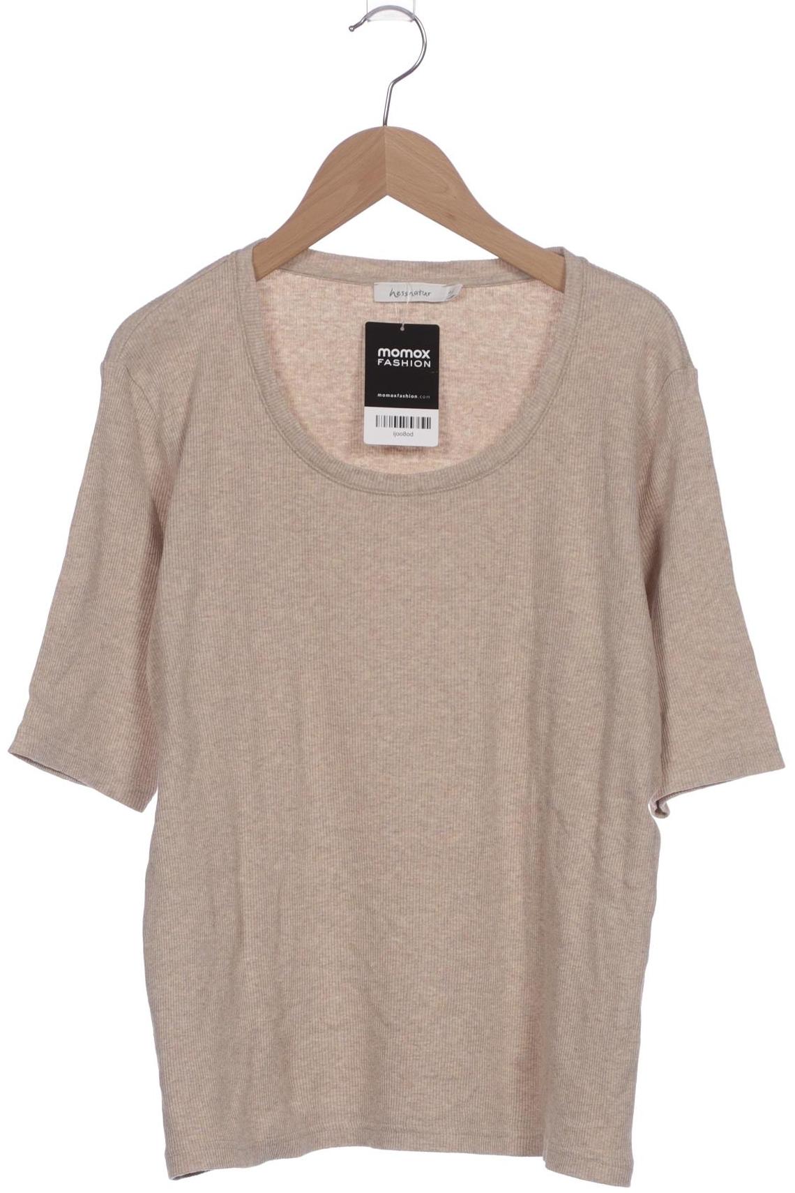 

hessnatur Damen T-Shirt, beige, Gr. 42