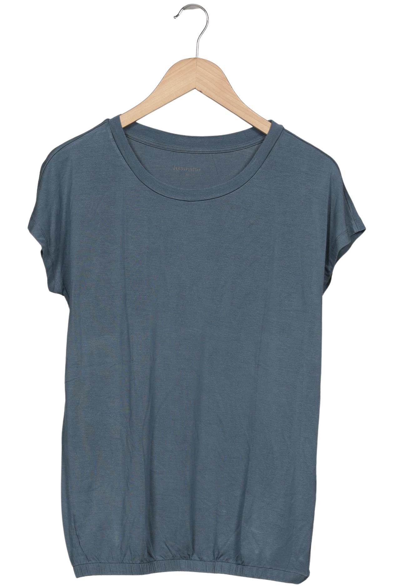 

hessnatur Damen T-Shirt, türkis, Gr. 38