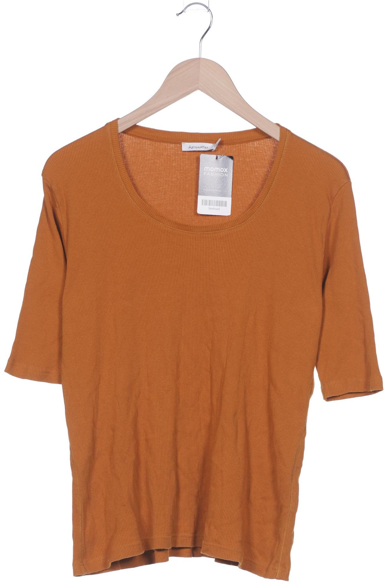 

hessnatur Damen T-Shirt, orange, Gr. 48