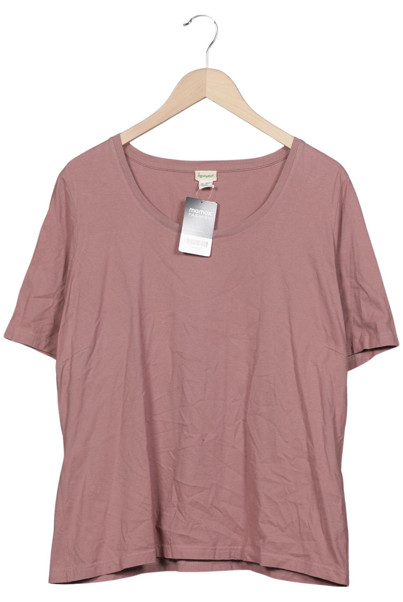 

hessnatur Damen T-Shirt, beige, Gr. 48