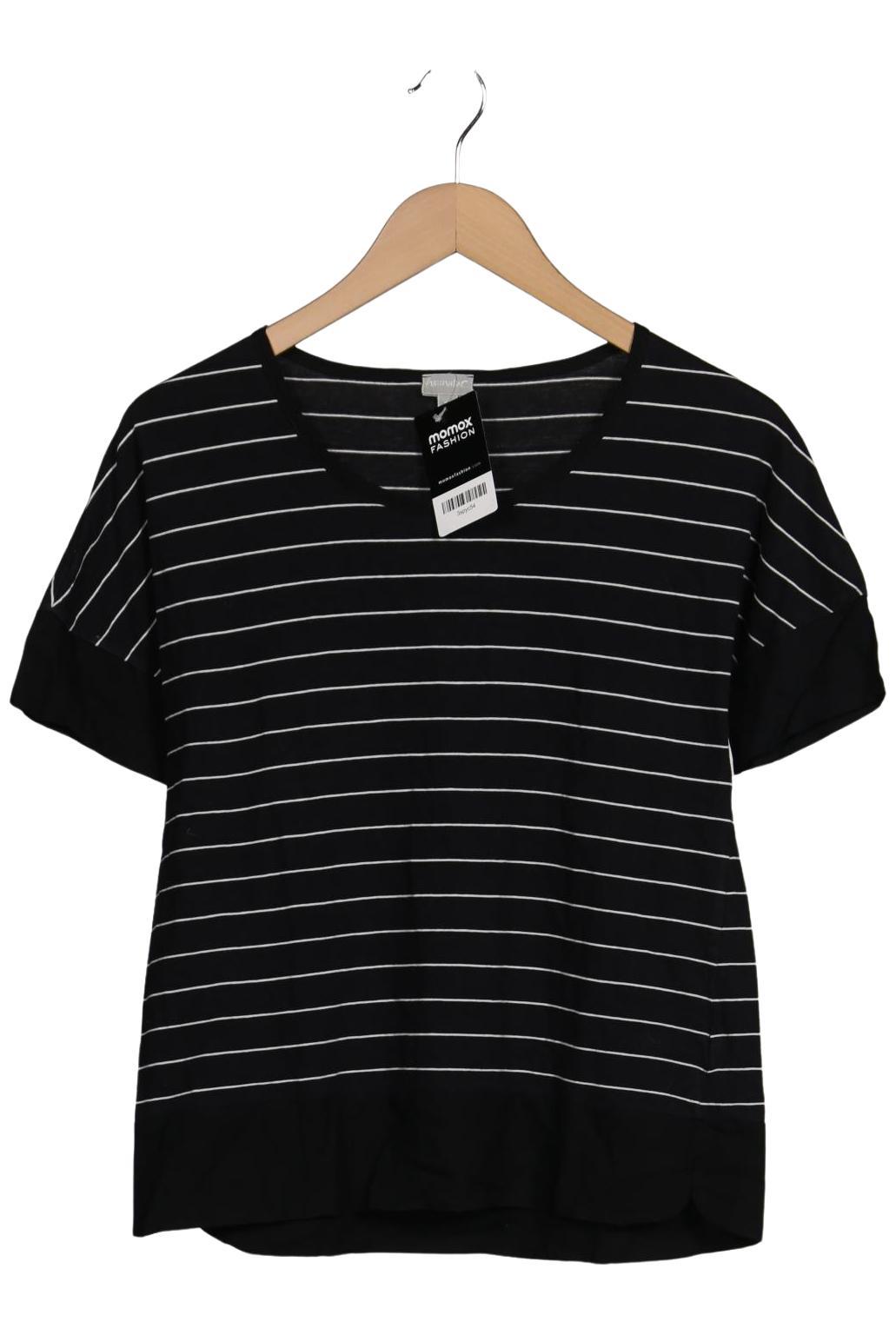 

hessnatur Damen T-Shirt, schwarz, Gr. 34