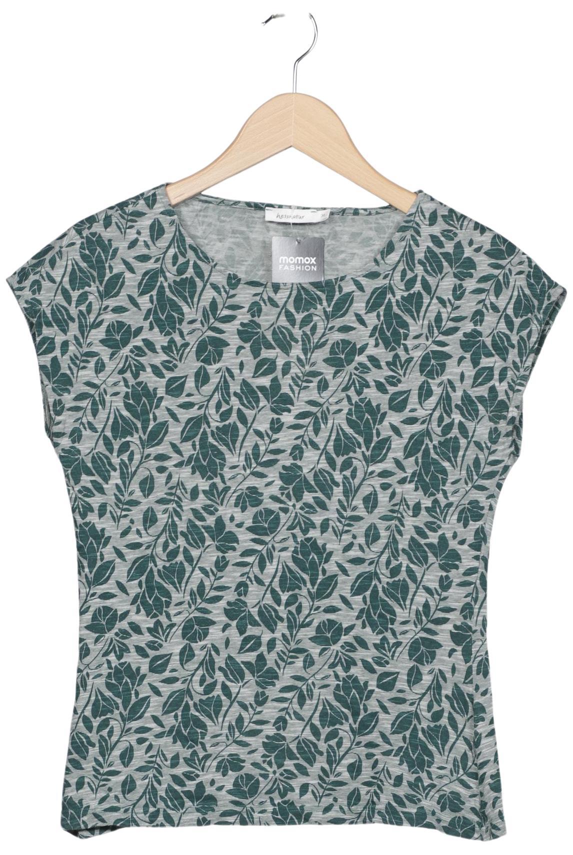 

hessnatur Damen T-Shirt, grün, Gr. 36