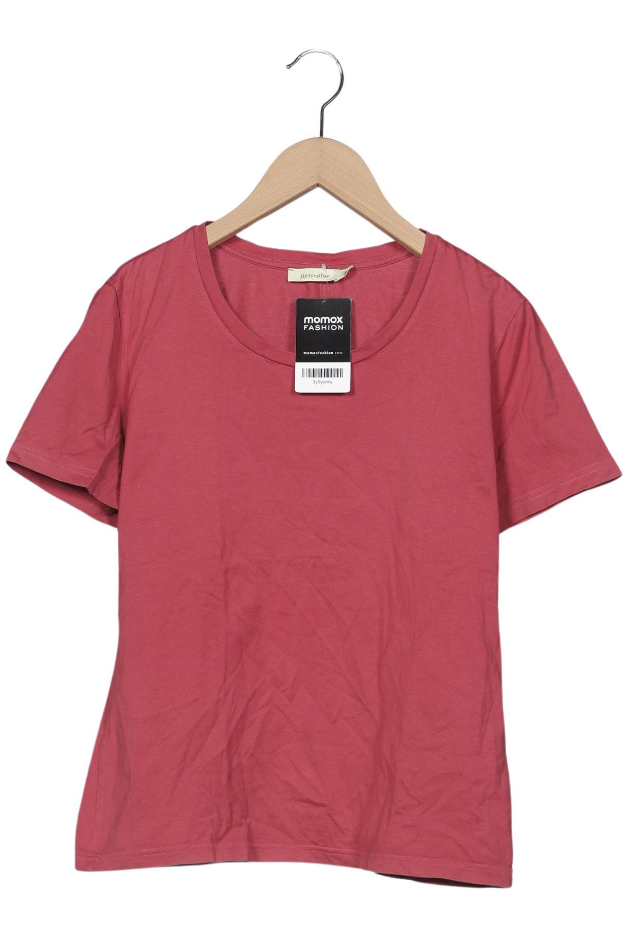 

hessnatur Damen T-Shirt, bordeaux, Gr. 38