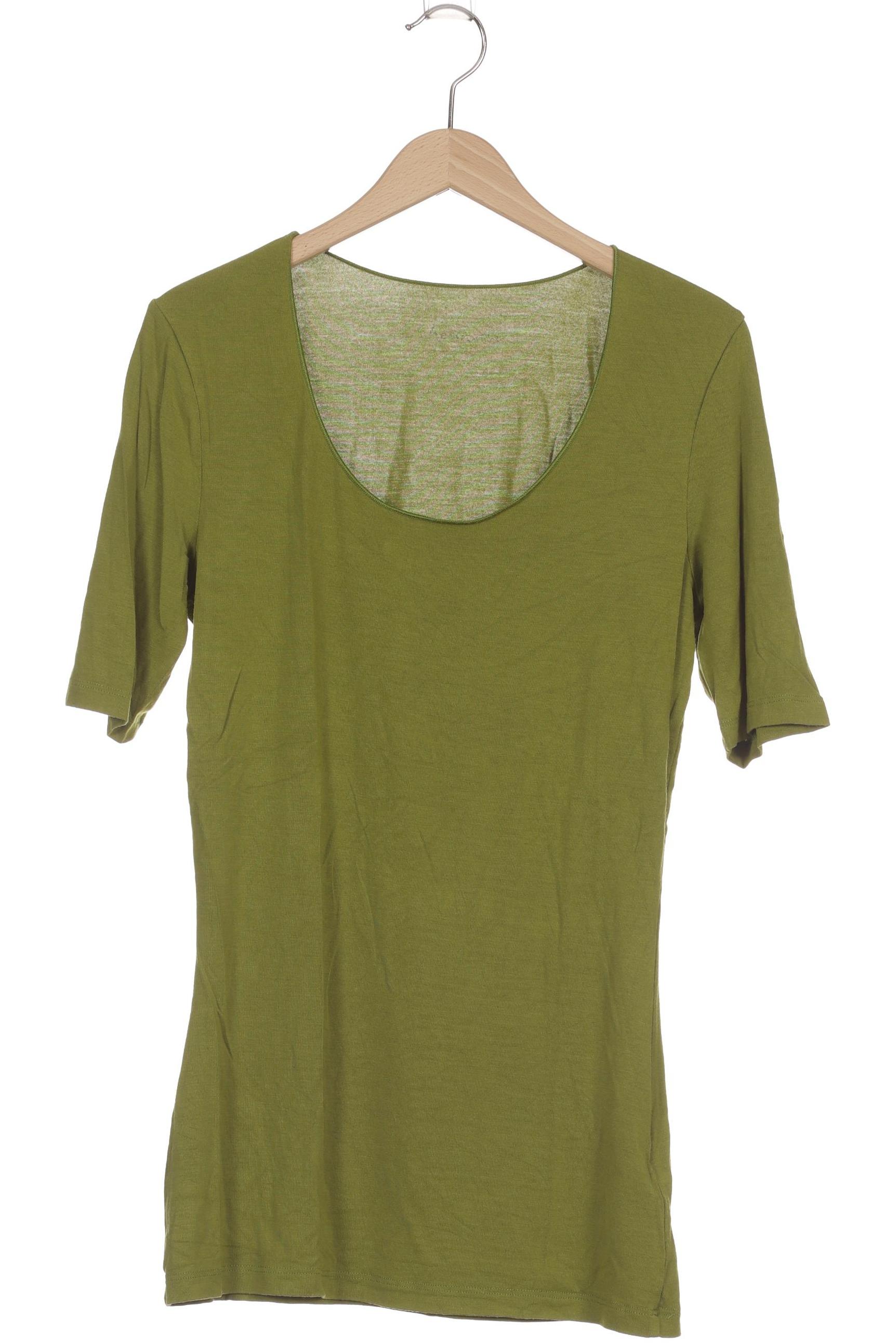 

hessnatur Damen T-Shirt, grün, Gr. 36