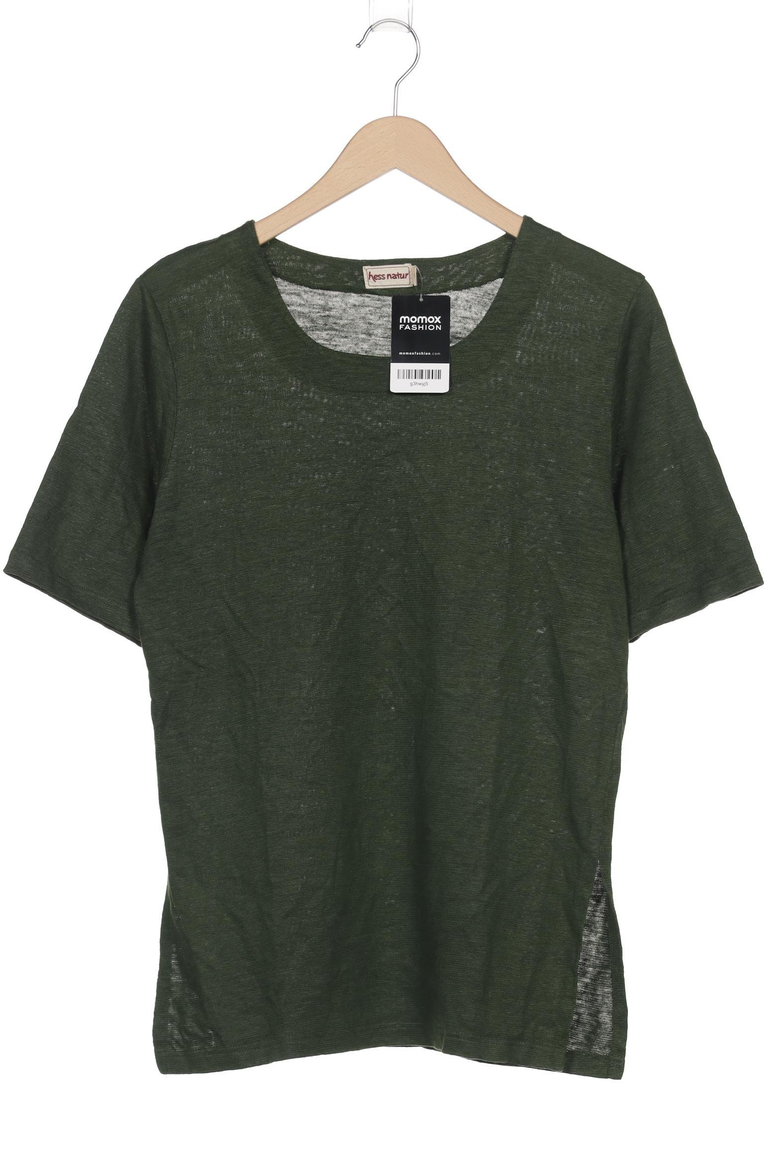 

hessnatur Damen T-Shirt, grün, Gr. 38