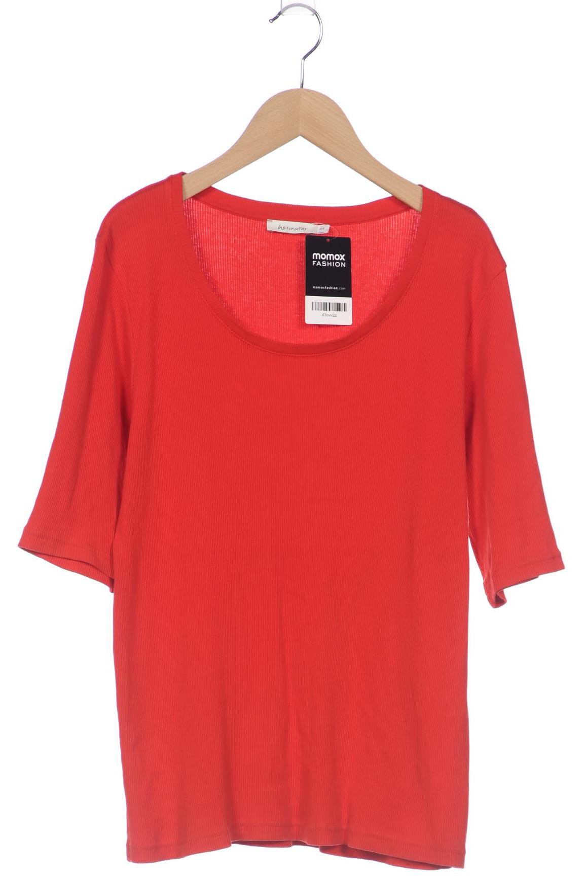 

hessnatur Damen T-Shirt, rot, Gr. 44