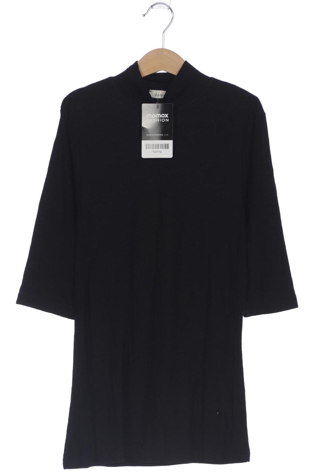 

hessnatur Damen T-Shirt, schwarz, Gr. 36