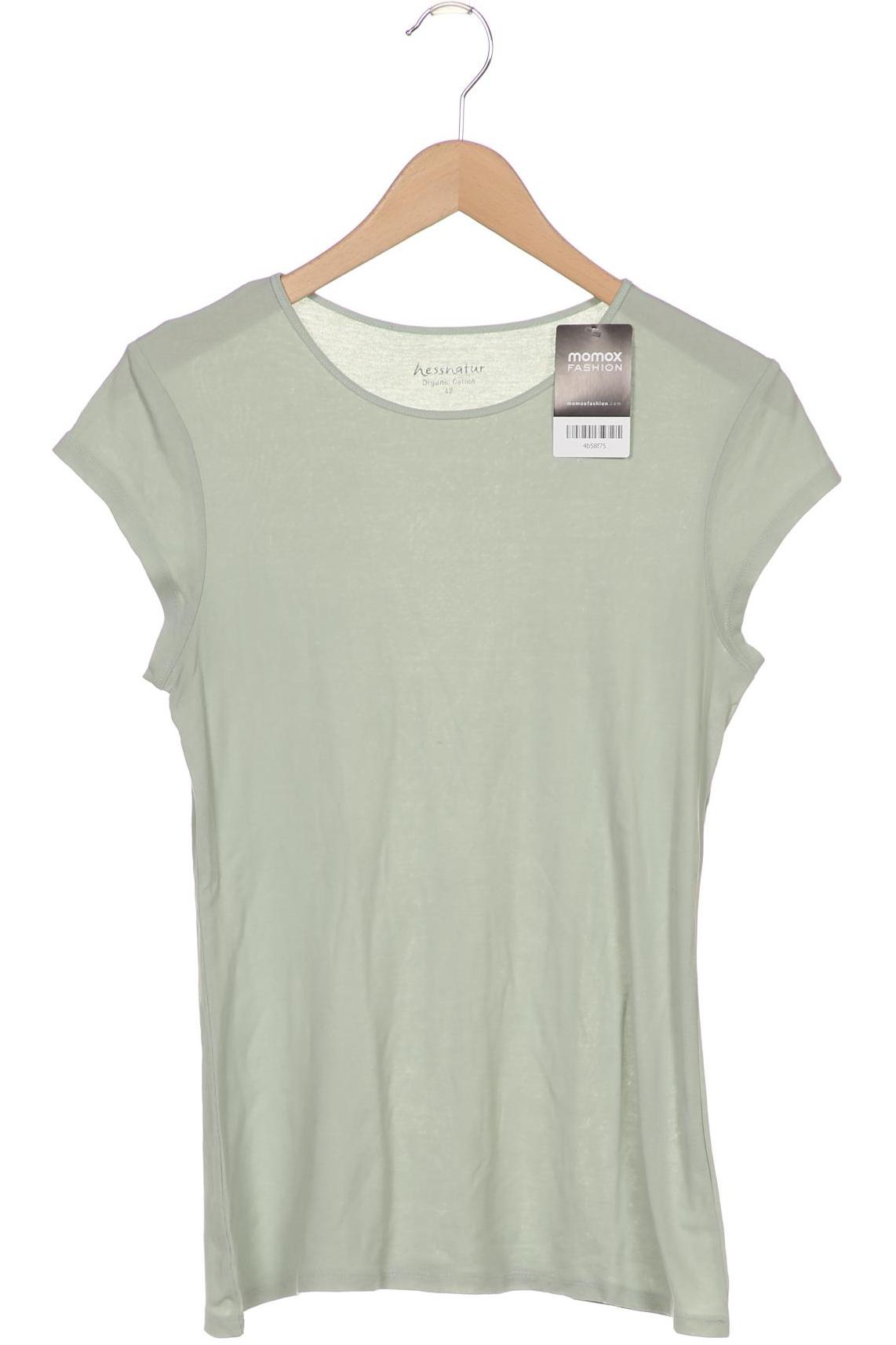 

hessnatur Damen T-Shirt, grün, Gr. 42
