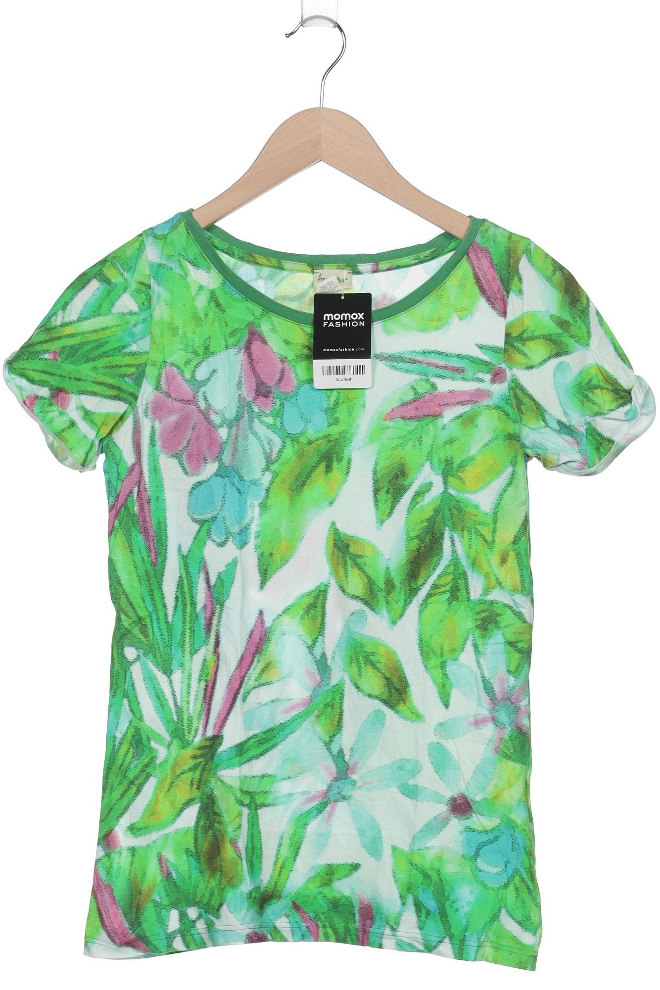 

hessnatur Damen T-Shirt, grün, Gr. 34
