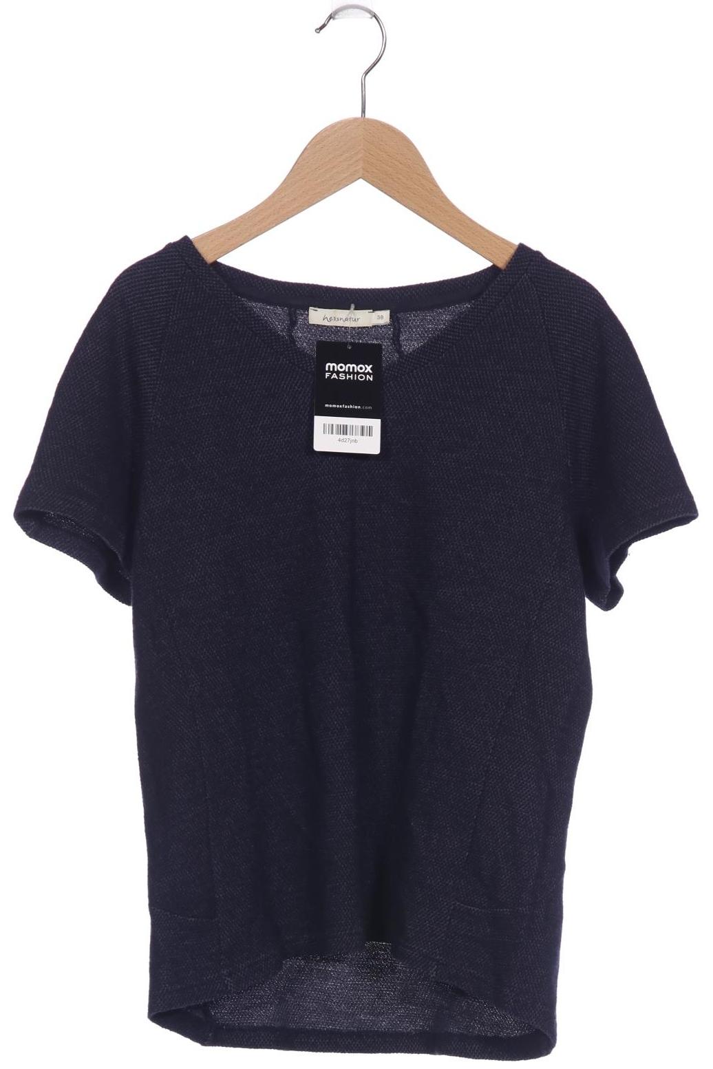 

hessnatur Damen T-Shirt, marineblau, Gr. 38