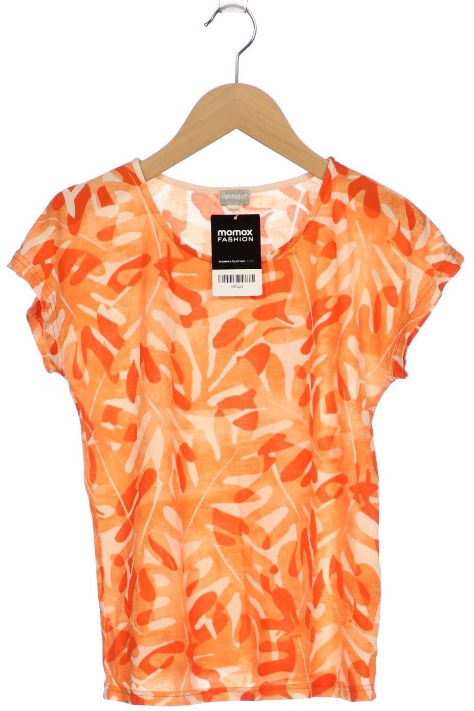 

hessnatur Damen T-Shirt, orange, Gr. 34