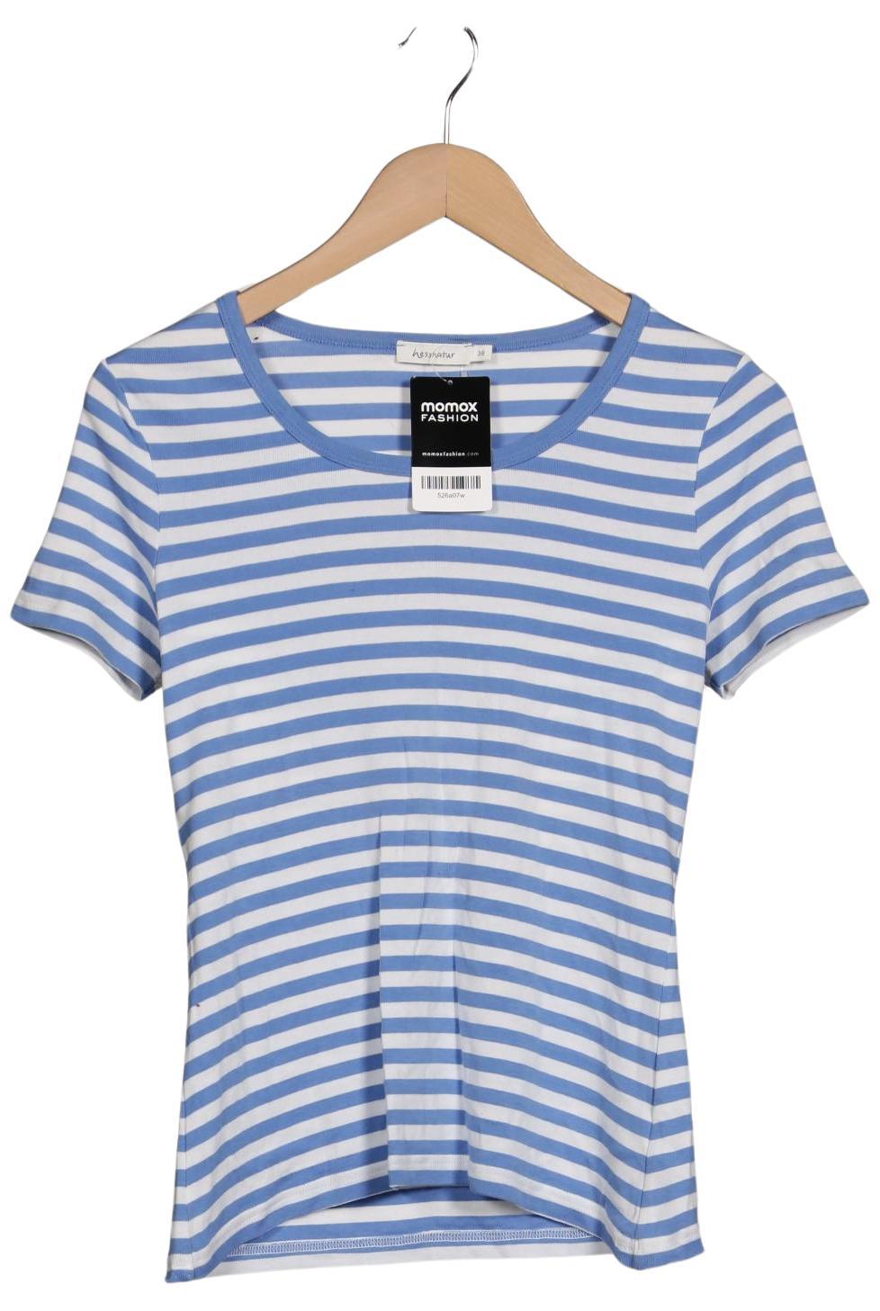 

hessnatur Damen T-Shirt, blau, Gr. 38