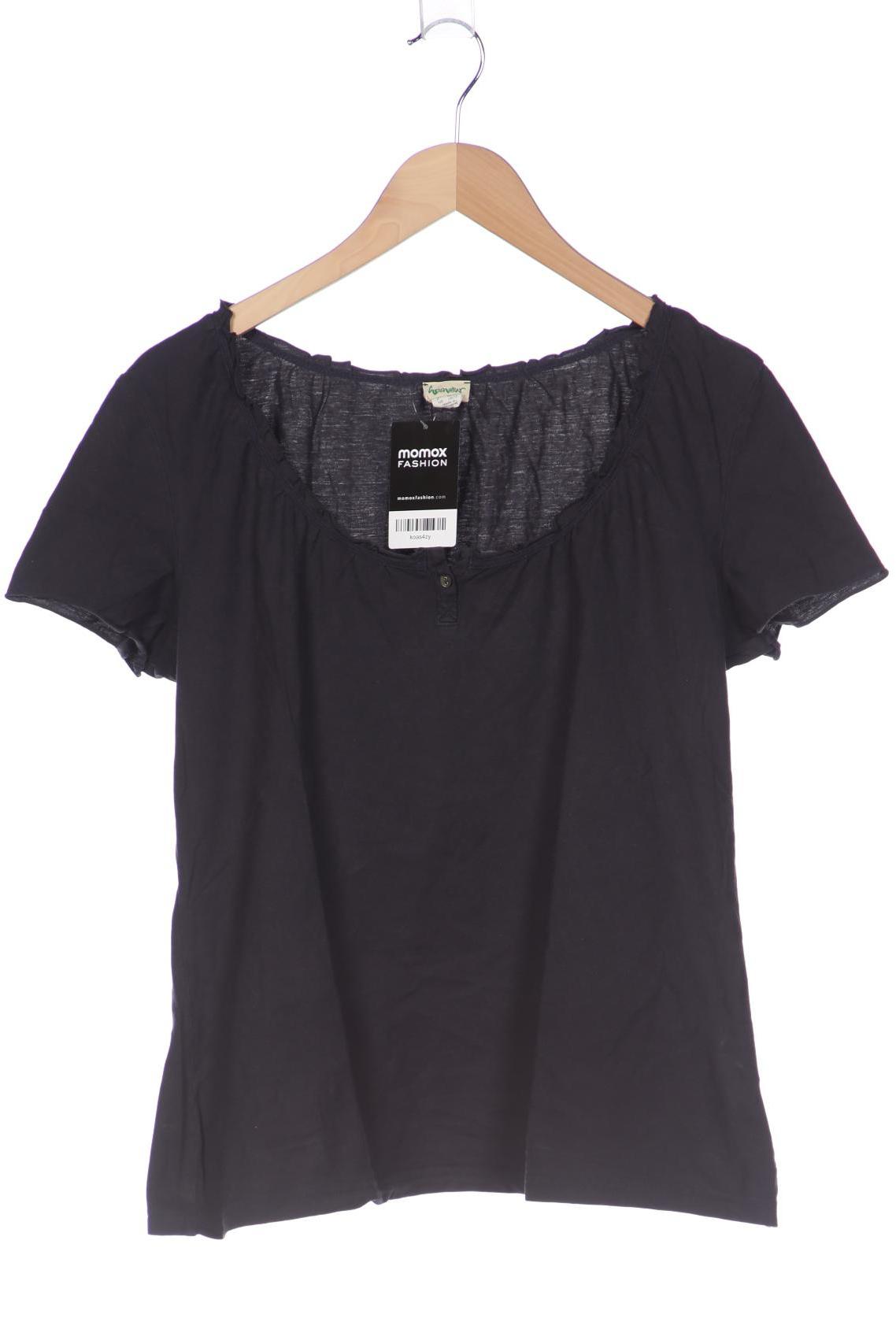 

hessnatur Damen T-Shirt, marineblau, Gr. 40