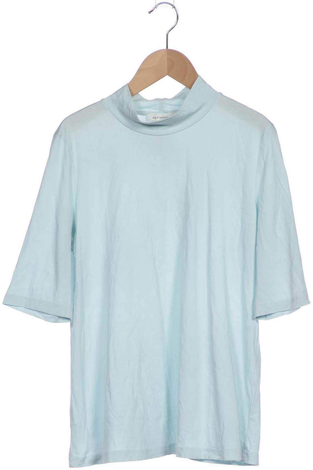 

hessnatur Damen T-Shirt, hellblau, Gr. 40