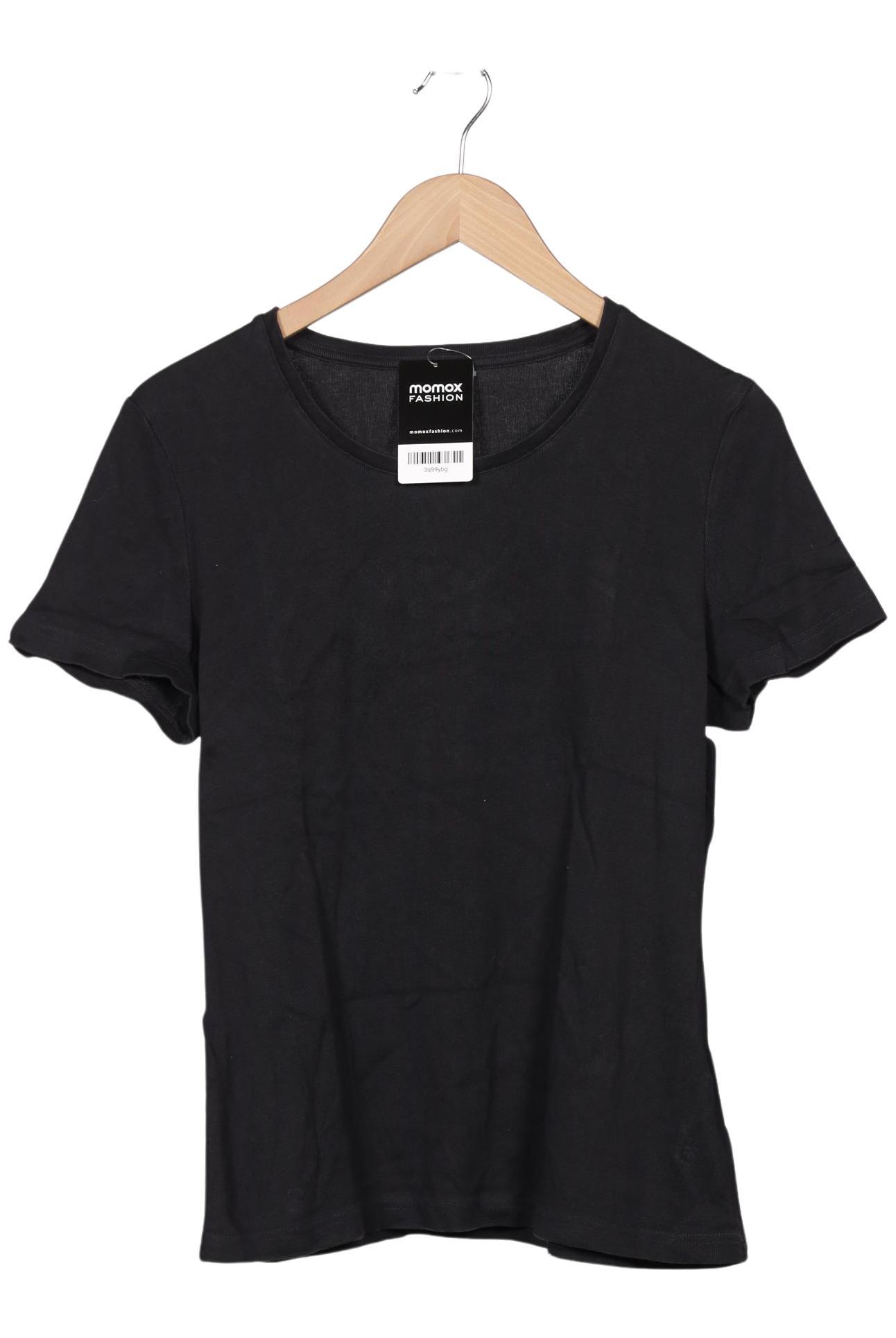 

hessnatur Damen T-Shirt, schwarz, Gr. 44