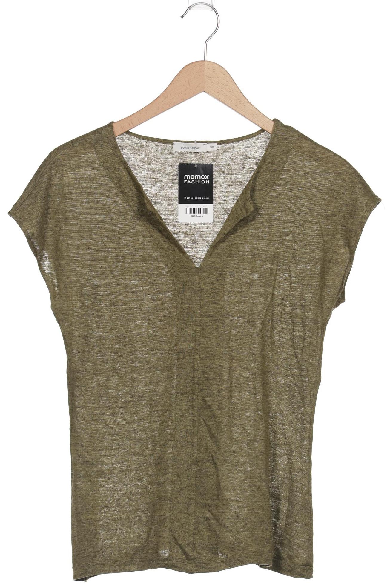 

hessnatur Damen T-Shirt, grün, Gr. 38