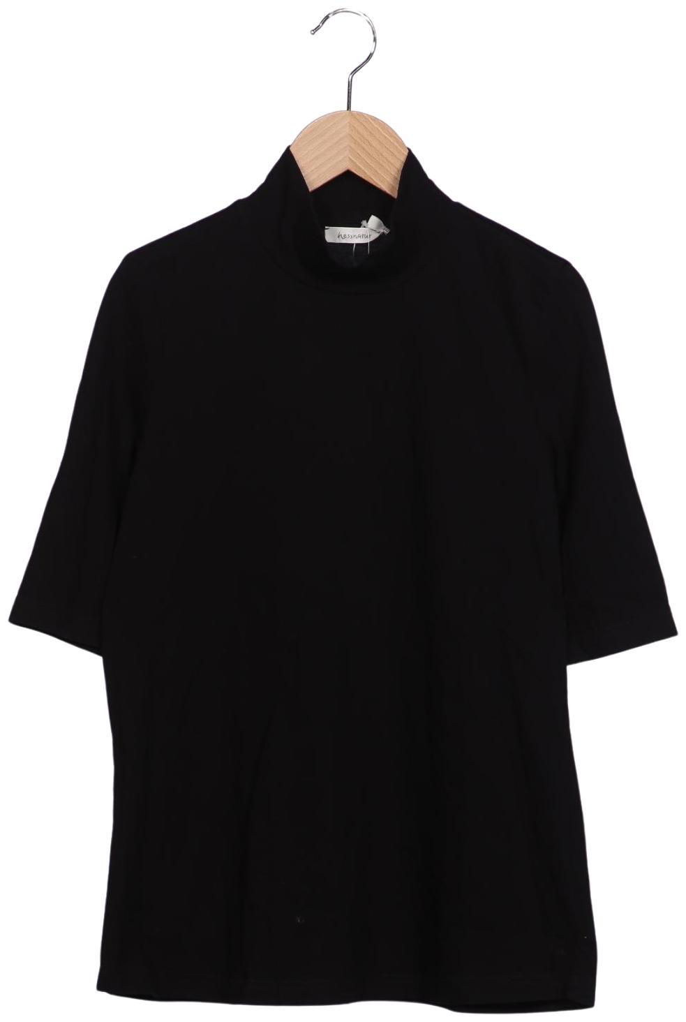 

hessnatur Damen T-Shirt, schwarz, Gr. 34