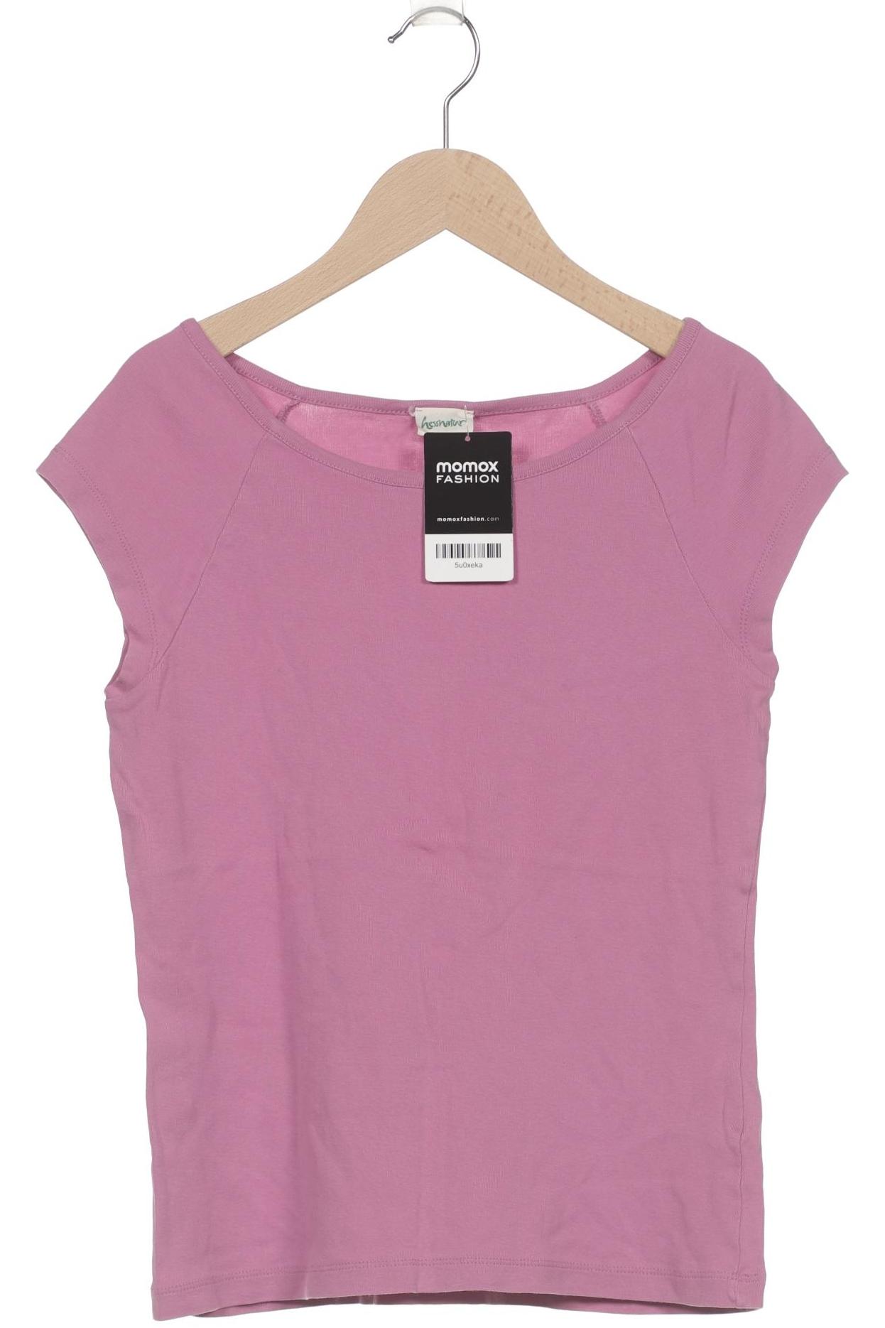 

hessnatur Damen T-Shirt, pink, Gr. 36