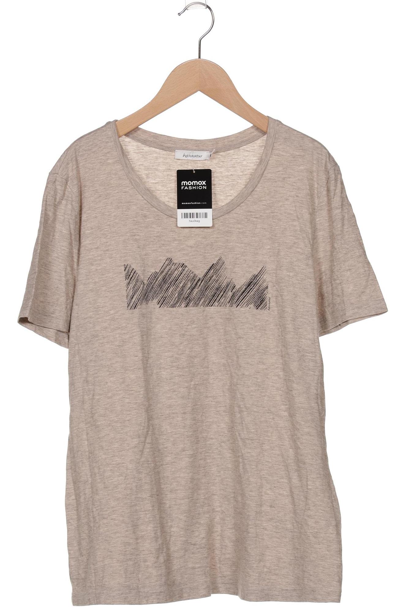

hessnatur Damen T-Shirt, beige, Gr. 42
