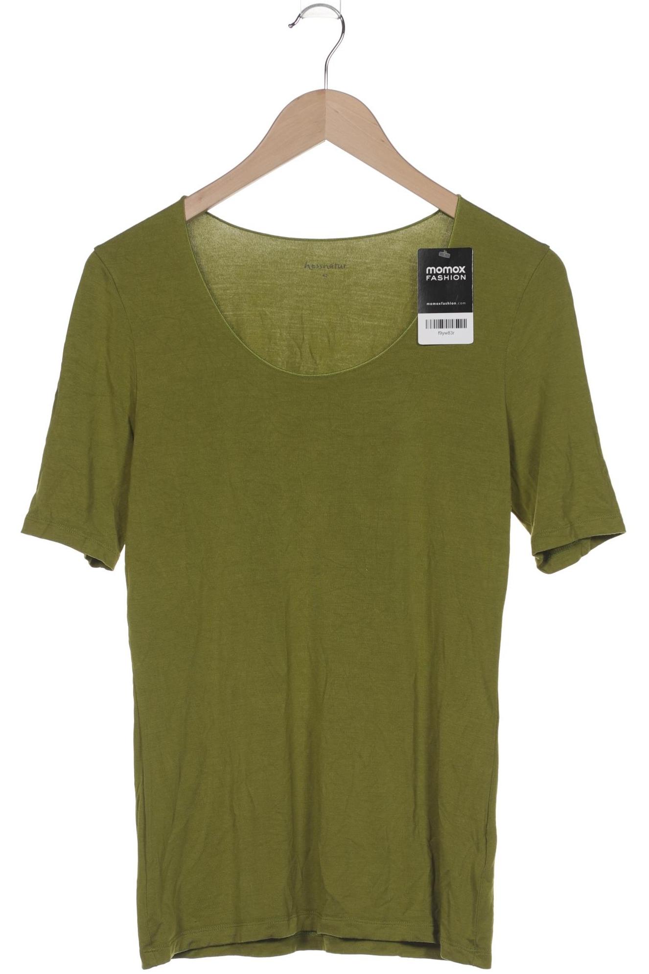 

hessnatur Damen T-Shirt, grün, Gr. 42