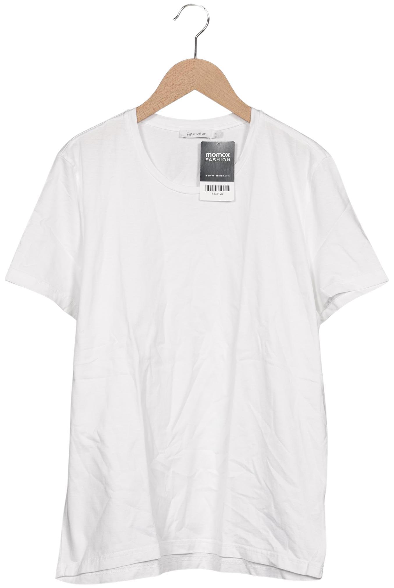 

hessnatur Damen T-Shirt, weiß, Gr. 42