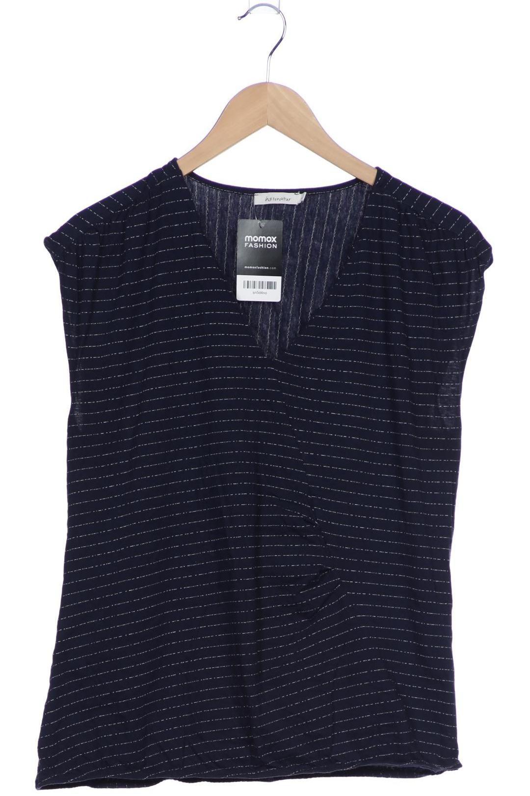 

hessnatur Damen T-Shirt, marineblau, Gr. 46