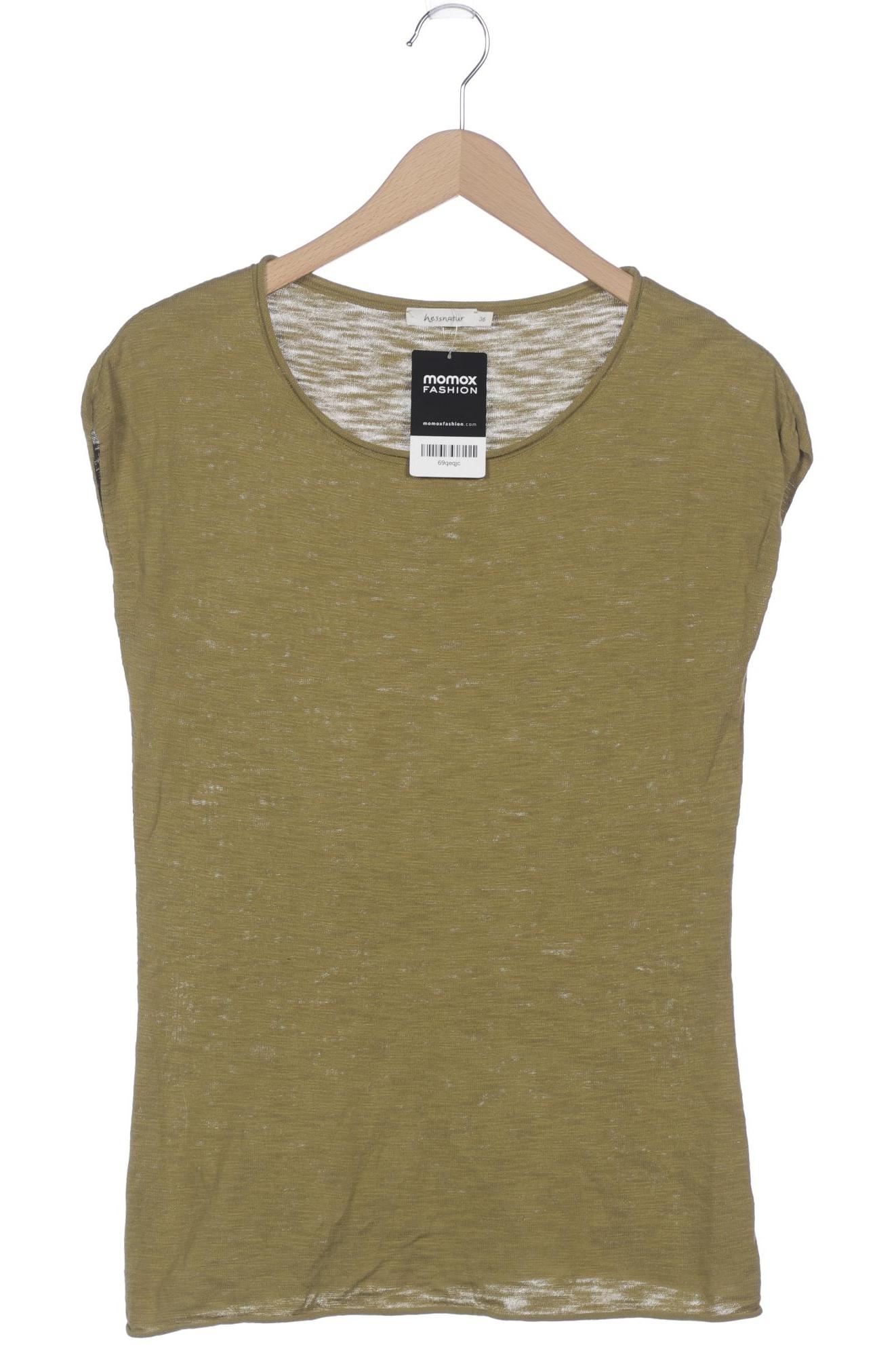 

hessnatur Damen T-Shirt, grün, Gr. 36